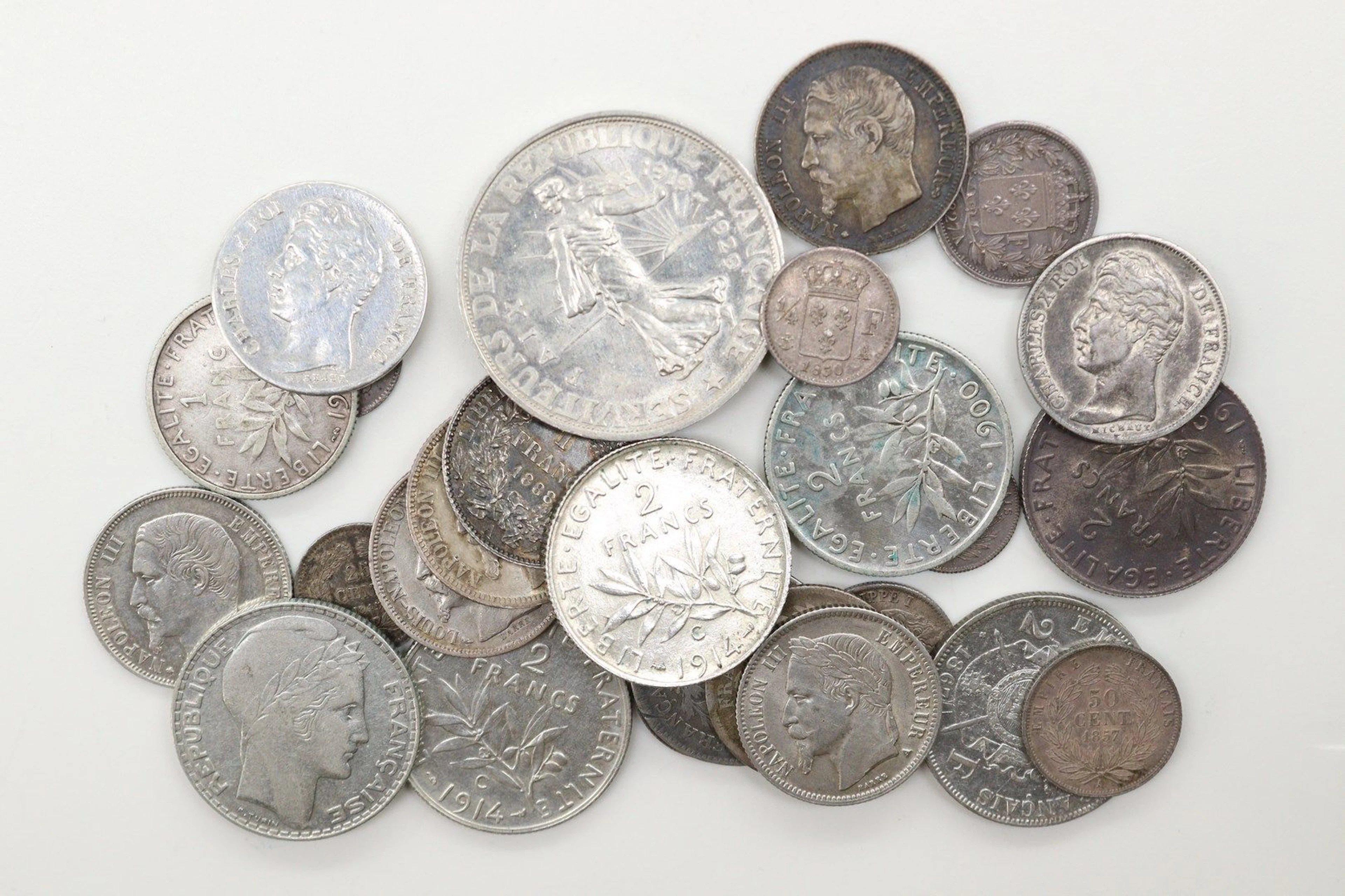 FRANCE MODERNE Lot de 29 monnaies d'argent... - Lot 66 - Rossini