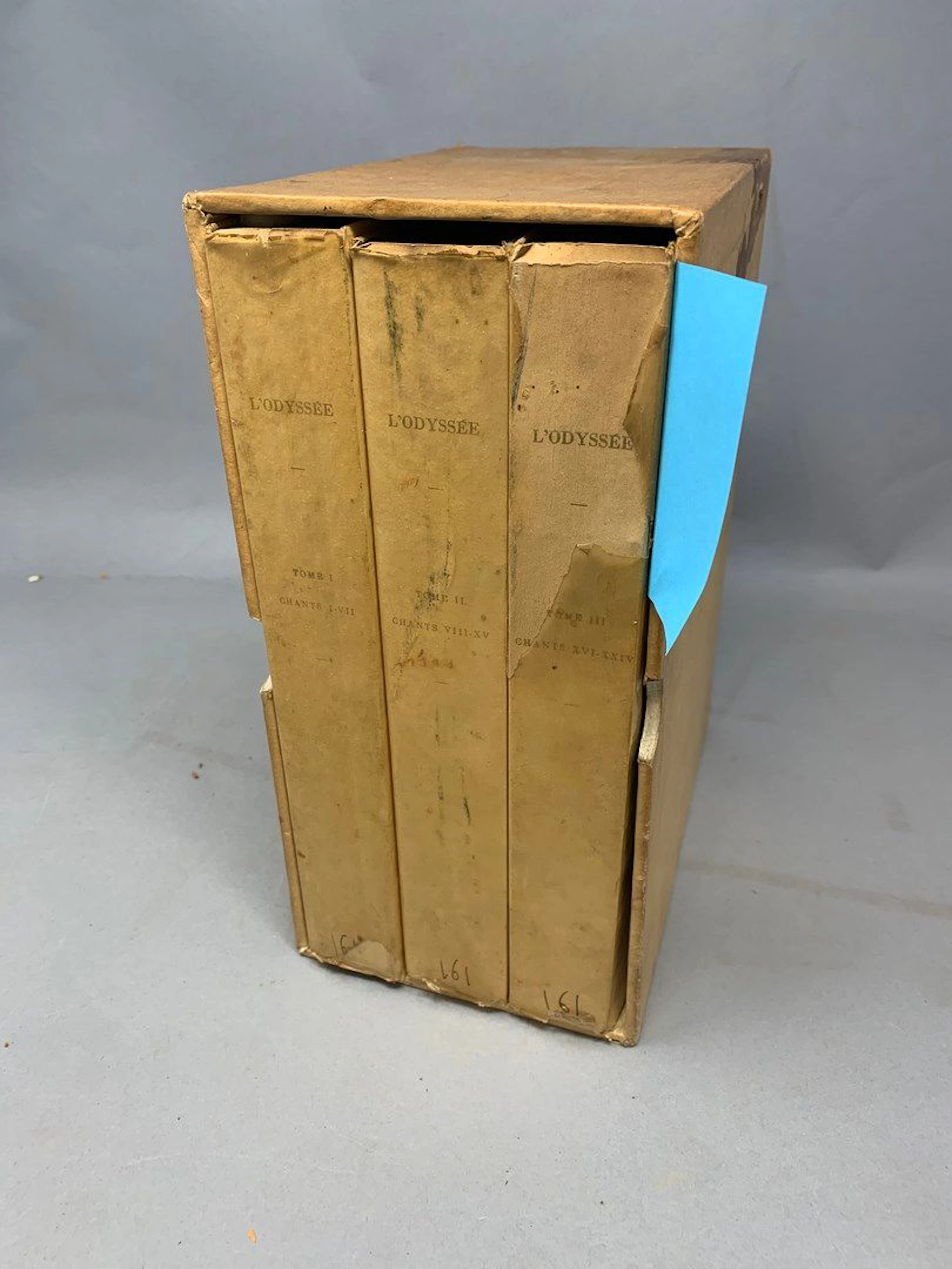 L’ODYSSÉE, Poésie Homérique, texte établi... - Lot 270 - Rossini
