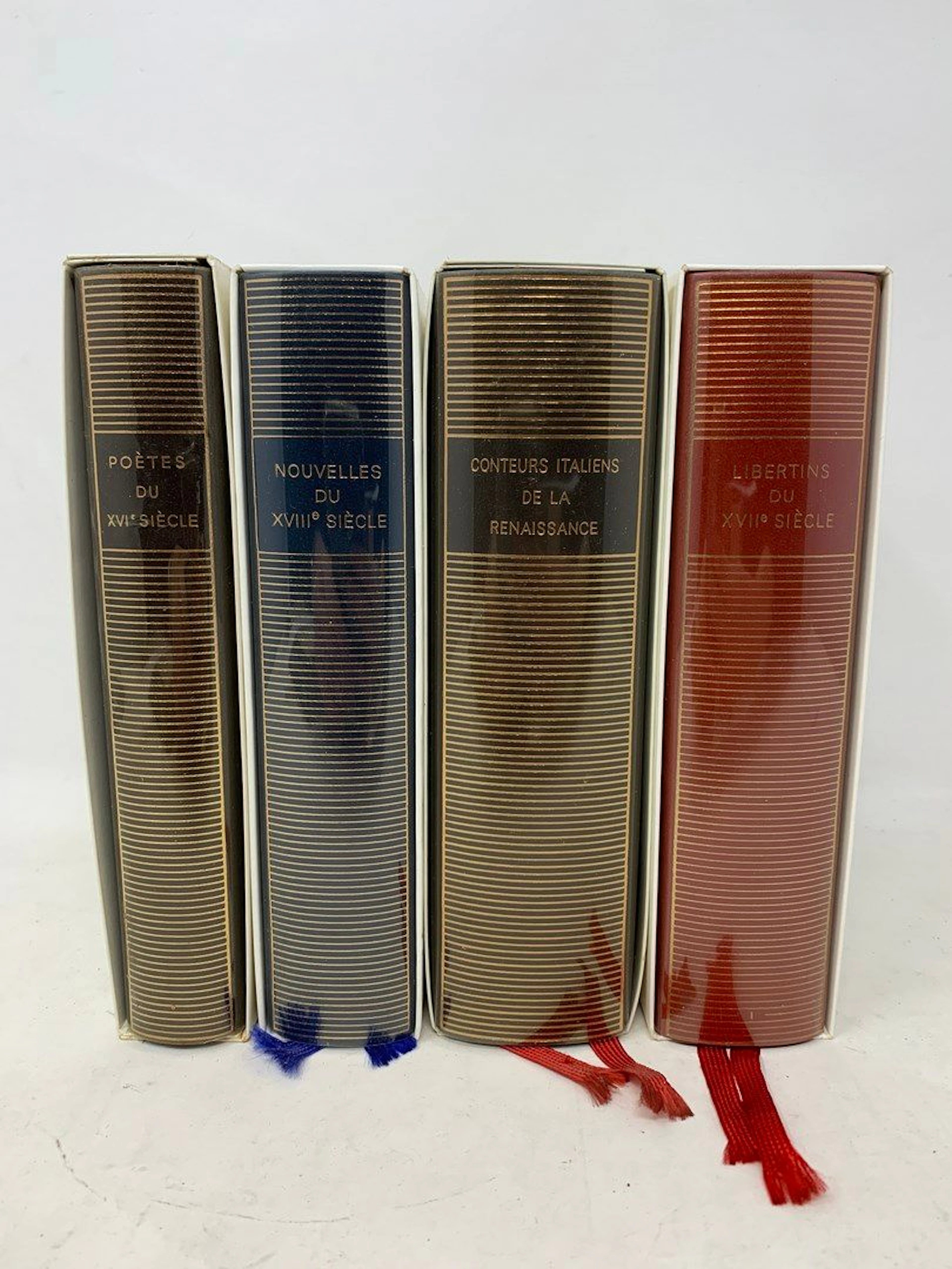 BIBLIOTHEQUE DE LA PLEIADE 4 vol. Poètes... - Lot 412 - Rossini