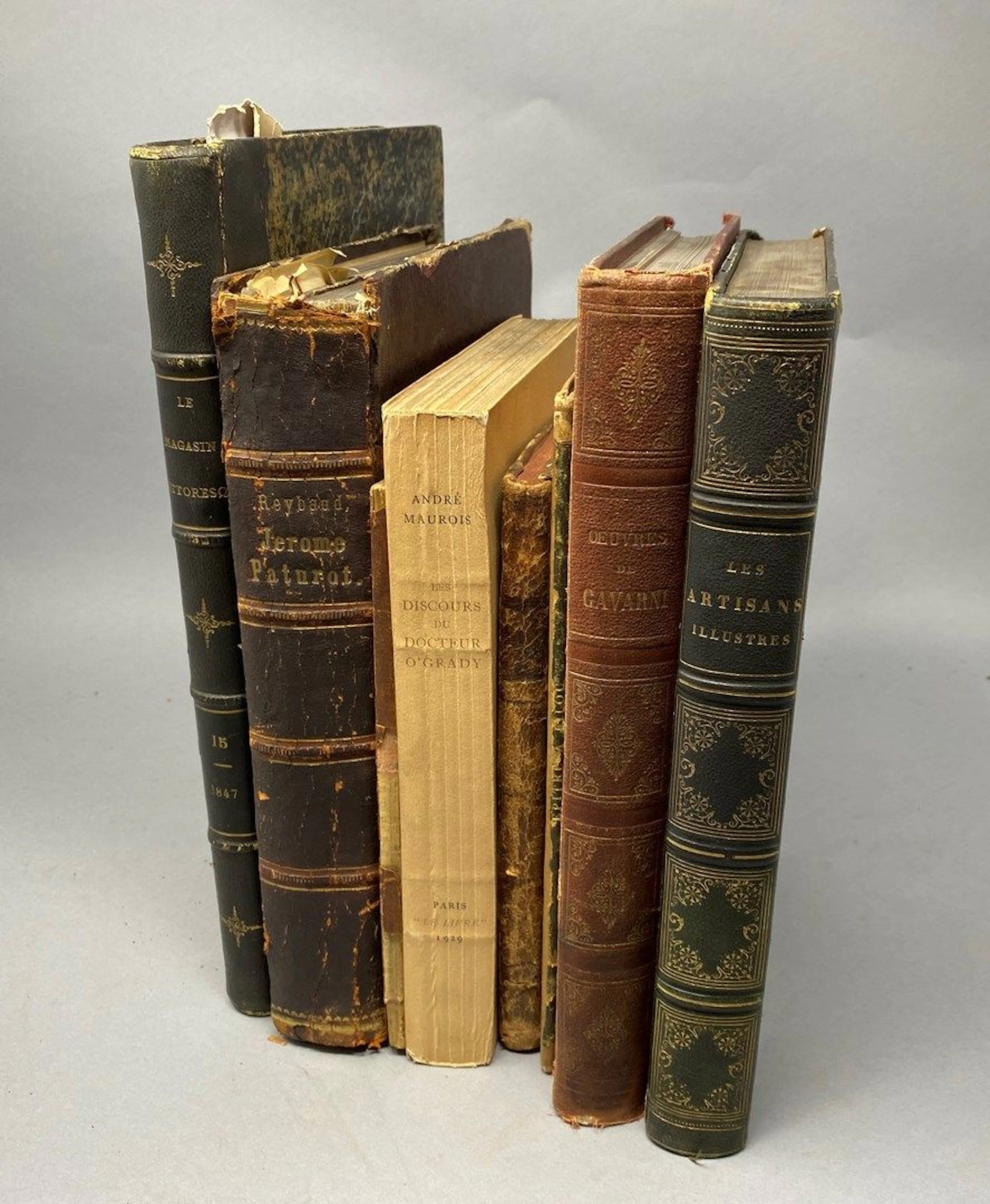 Ensemble de 8 ouvrages, littérature, In-4... - Lot 484 - Rossini