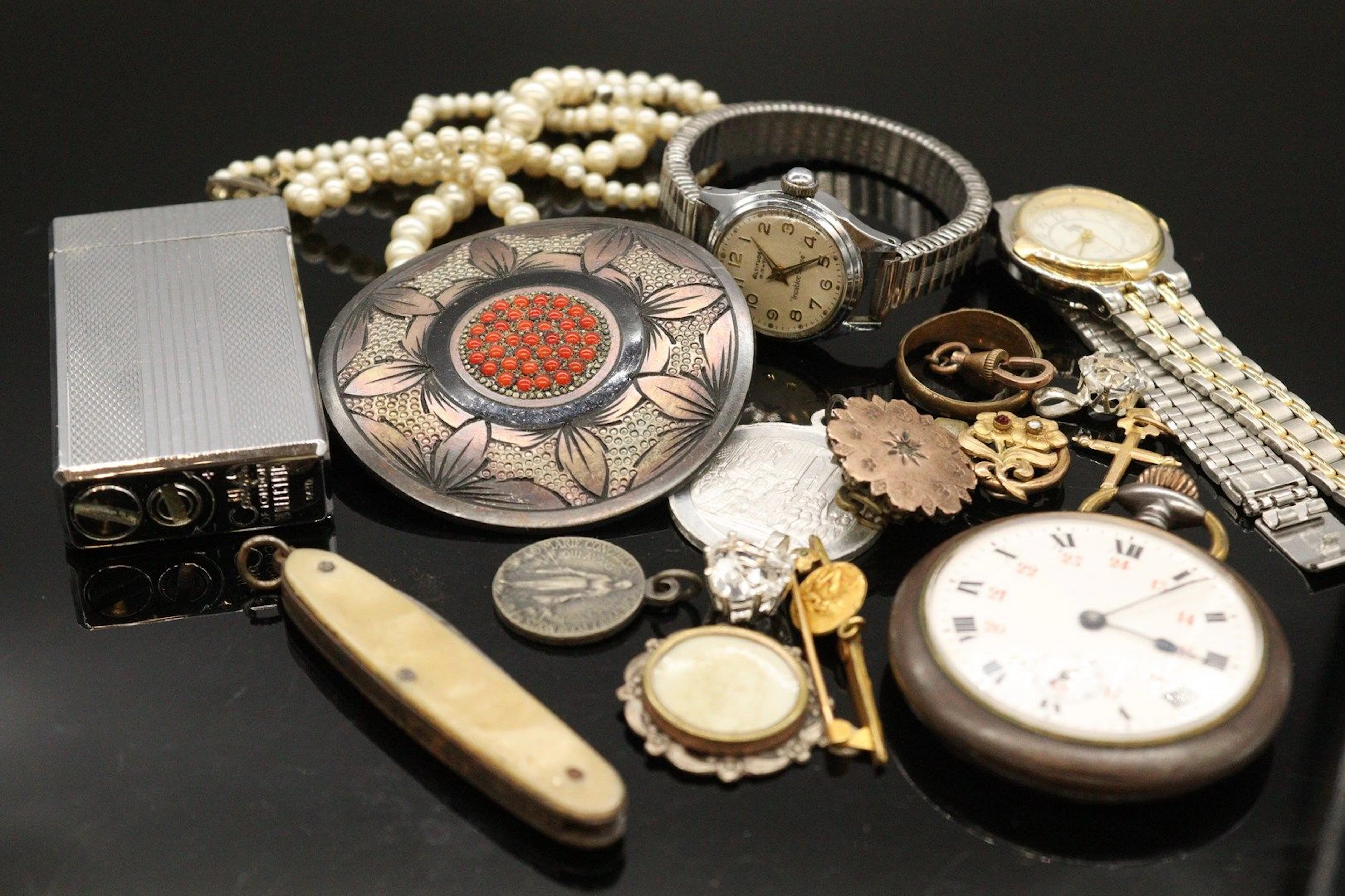 Fonds de tiroirs : une montre de gousset... - Lot 547 - Rossini