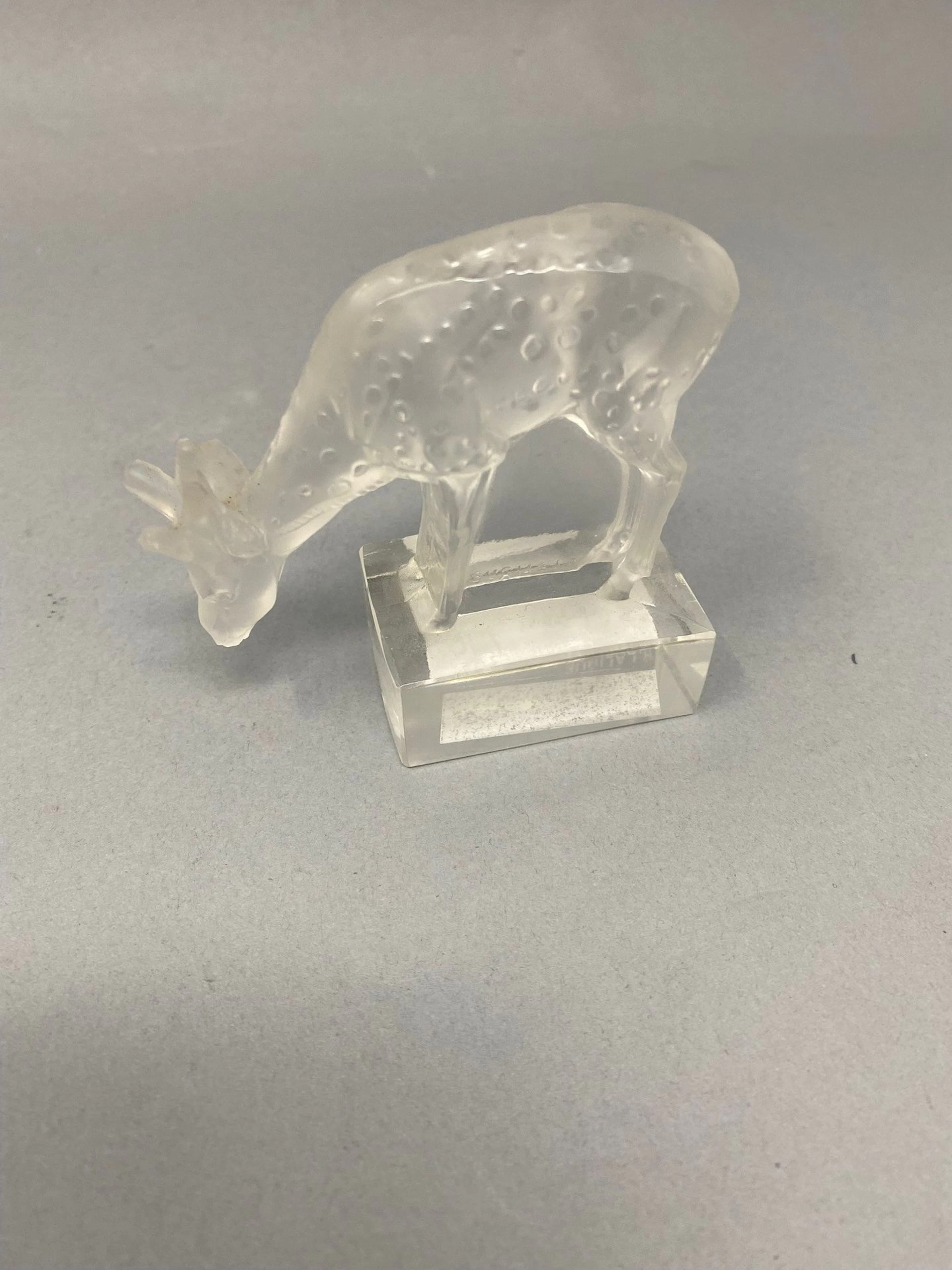 LALIQUE Sculpture en cristal partiellement... - Lot 398 - Rossini