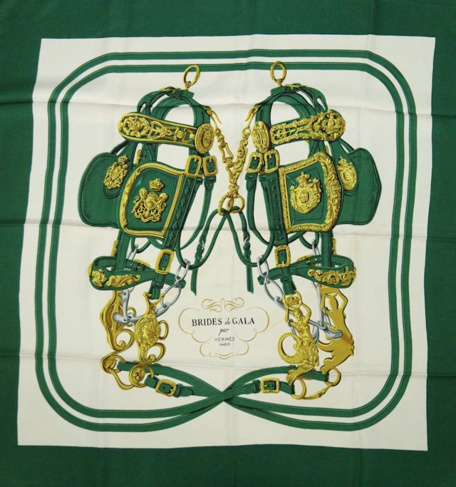 HERMES PARIS Carré en soie "Brides de... - Lot 112 - Rossini
