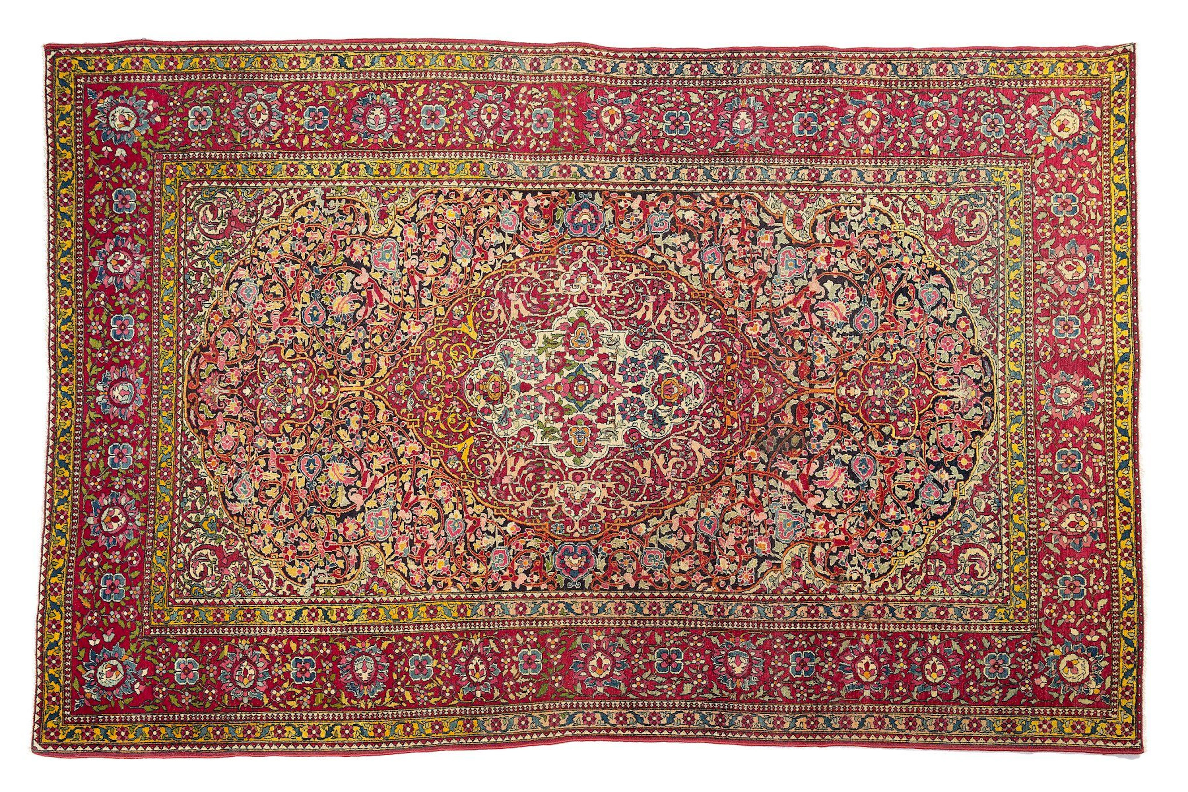 Tapis ISPAHAN (Perse), fin du 19e siècle. Dimensions... - Lot 73 - Rossini