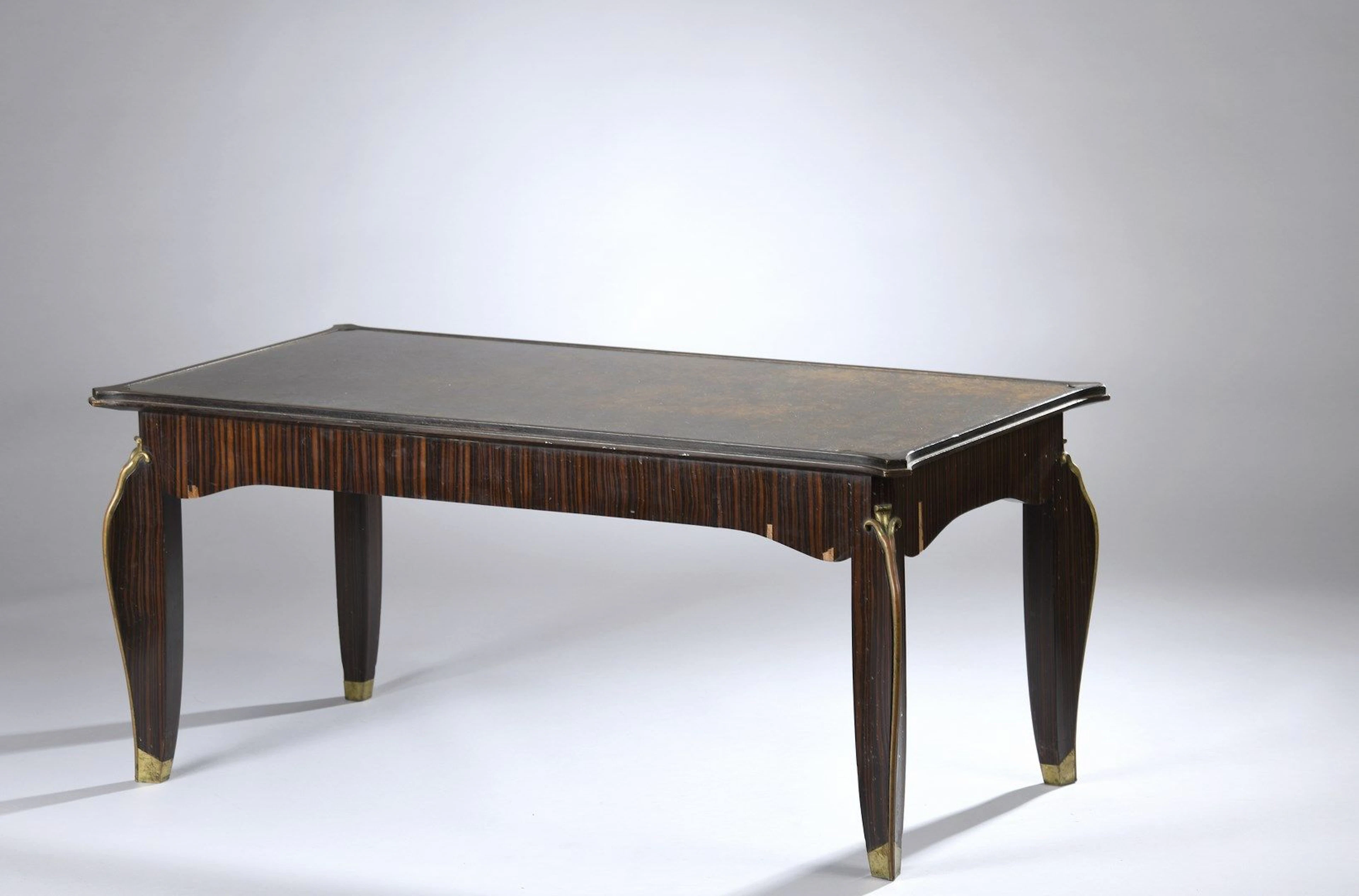 Jules LELEU (1883 - 1961) Table basse en... - Lot 135 - Rossini