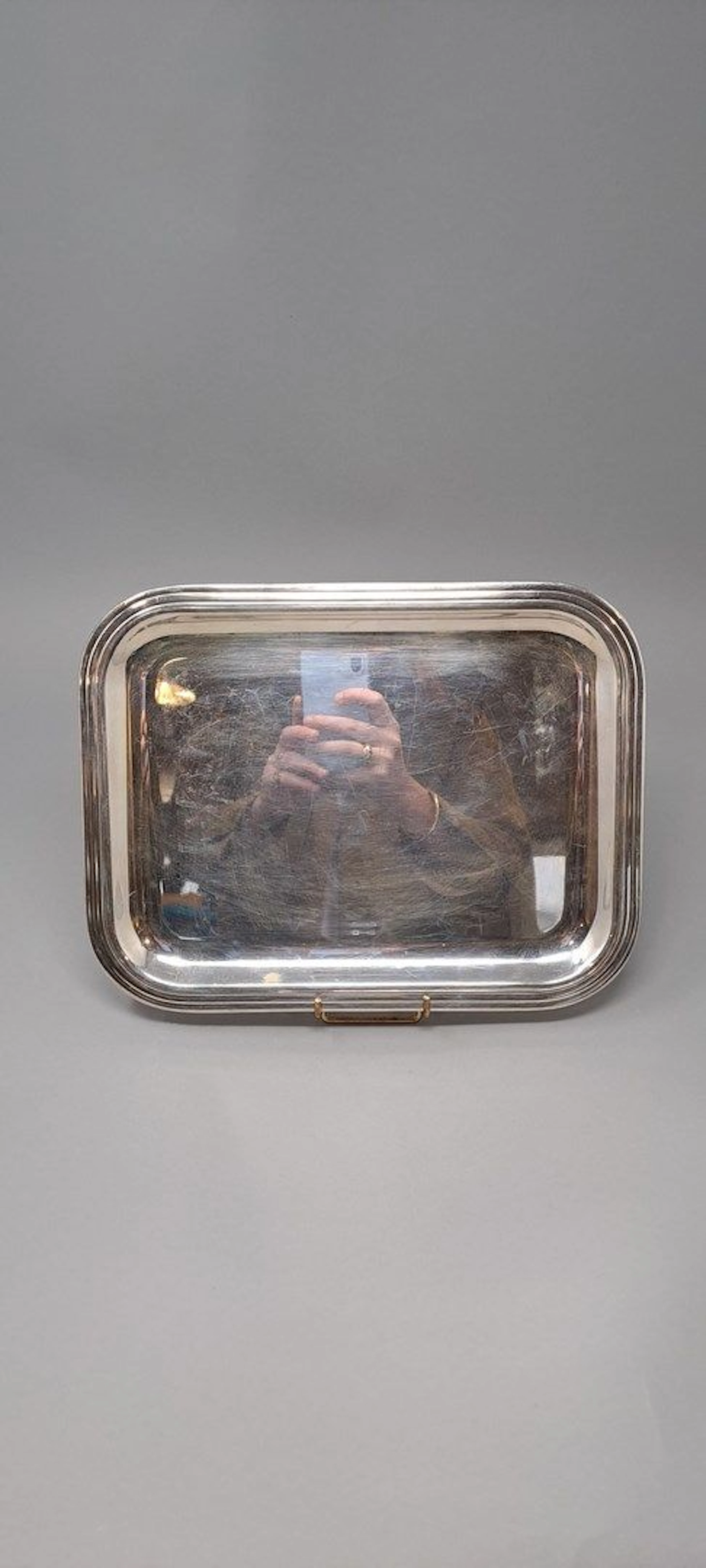 CHRISTOFLE Petit plat de forme rectangulaire... - Lot 229 - Rossini