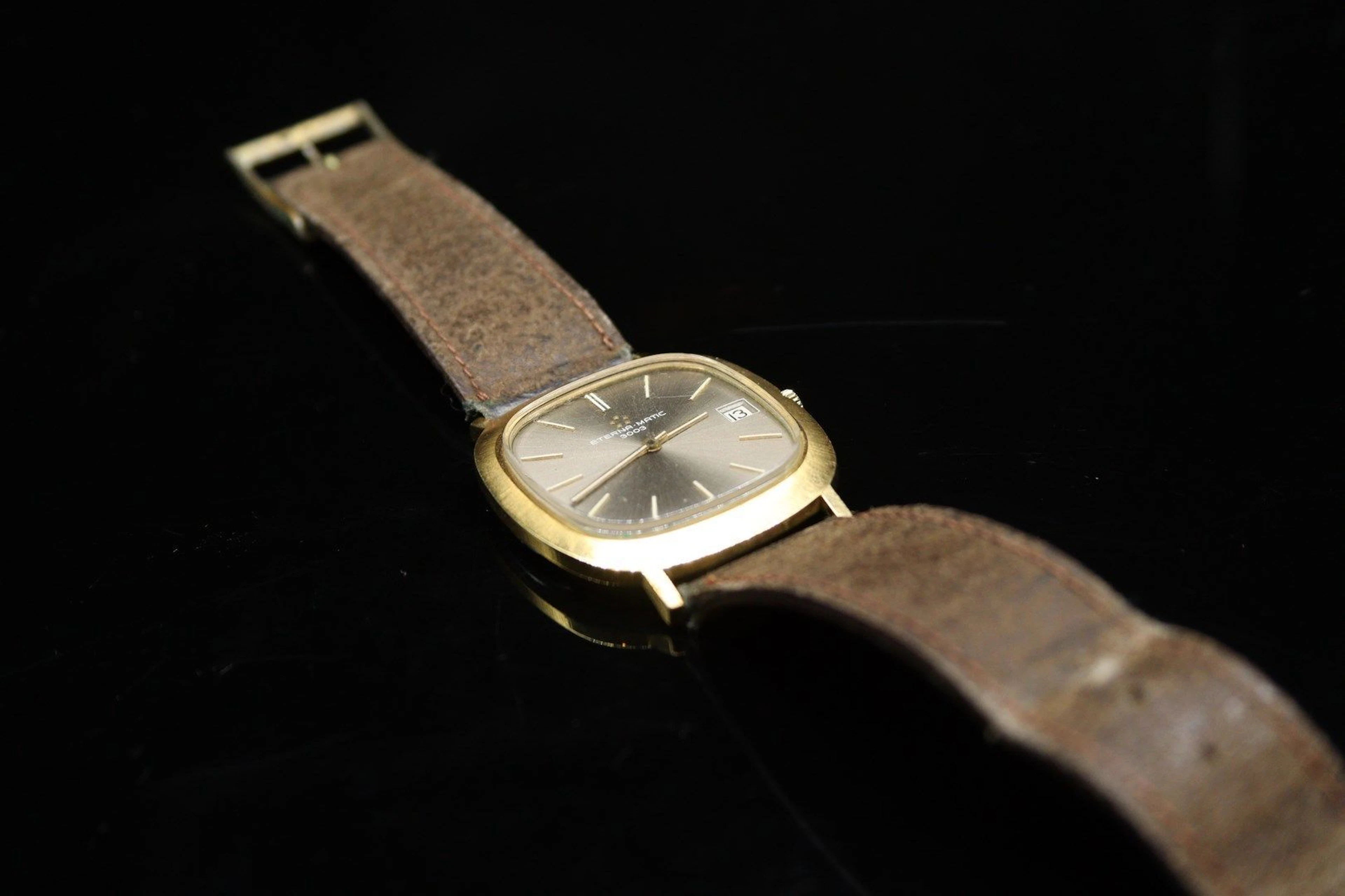 ETERNA-MATIC Montre bracelet d'homme, boitier... - Lot 634 - Rossini