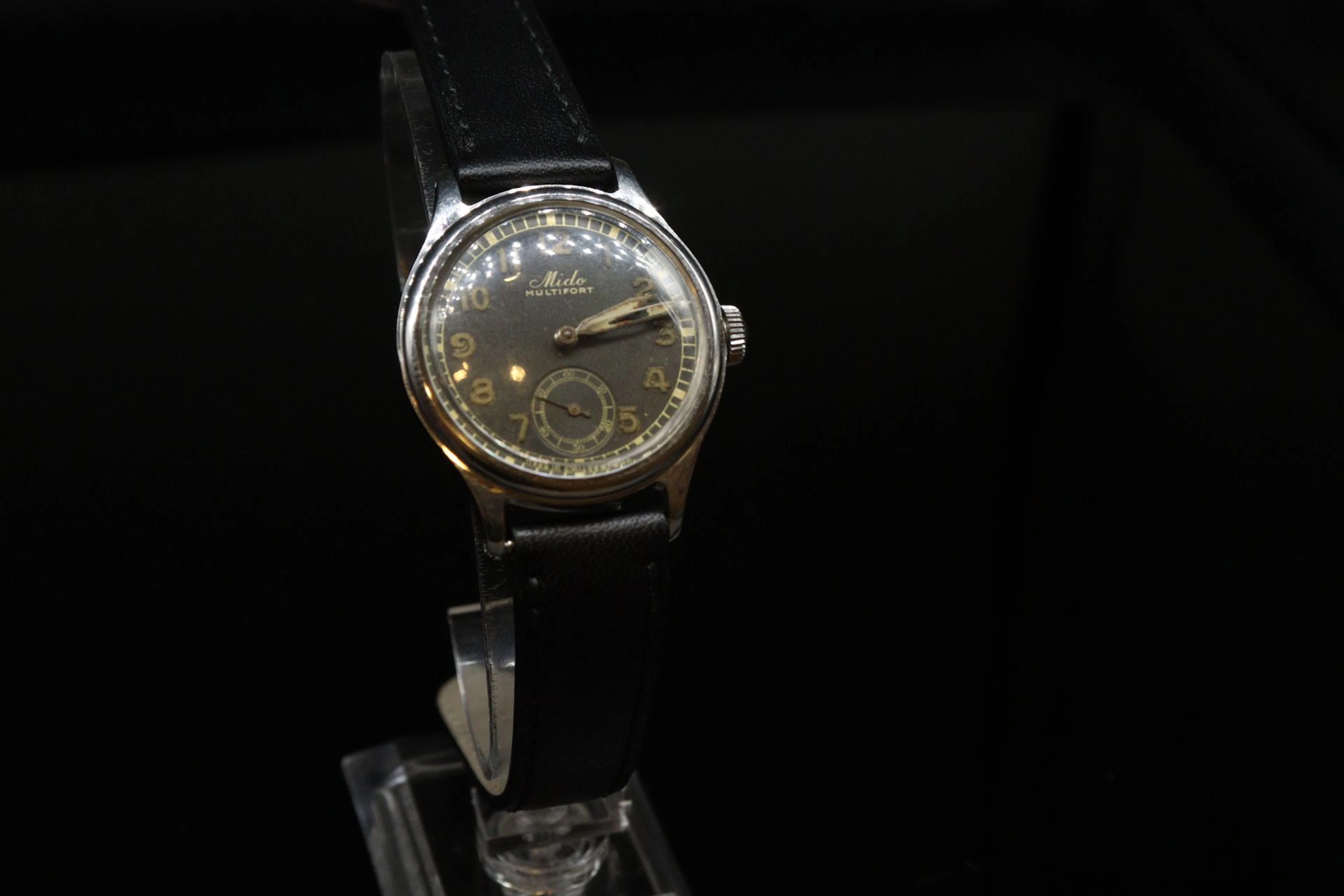 MIDO Montre bracelet d'homme, boitier rond... - Lot 673 - Rossini