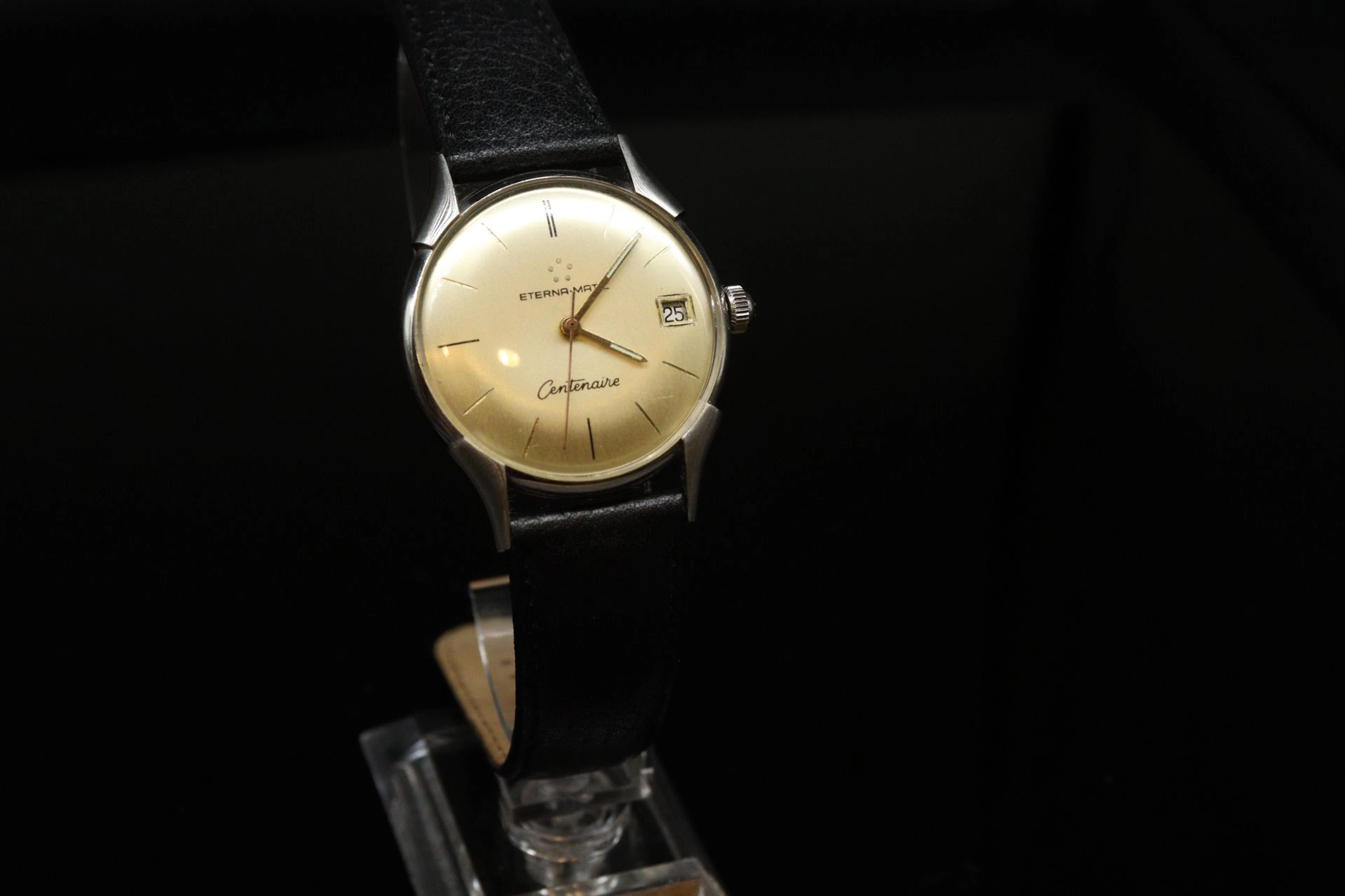 ETERNA MATIC Montre bracelet d'homme, boitier... - Lot 418 - Rossini