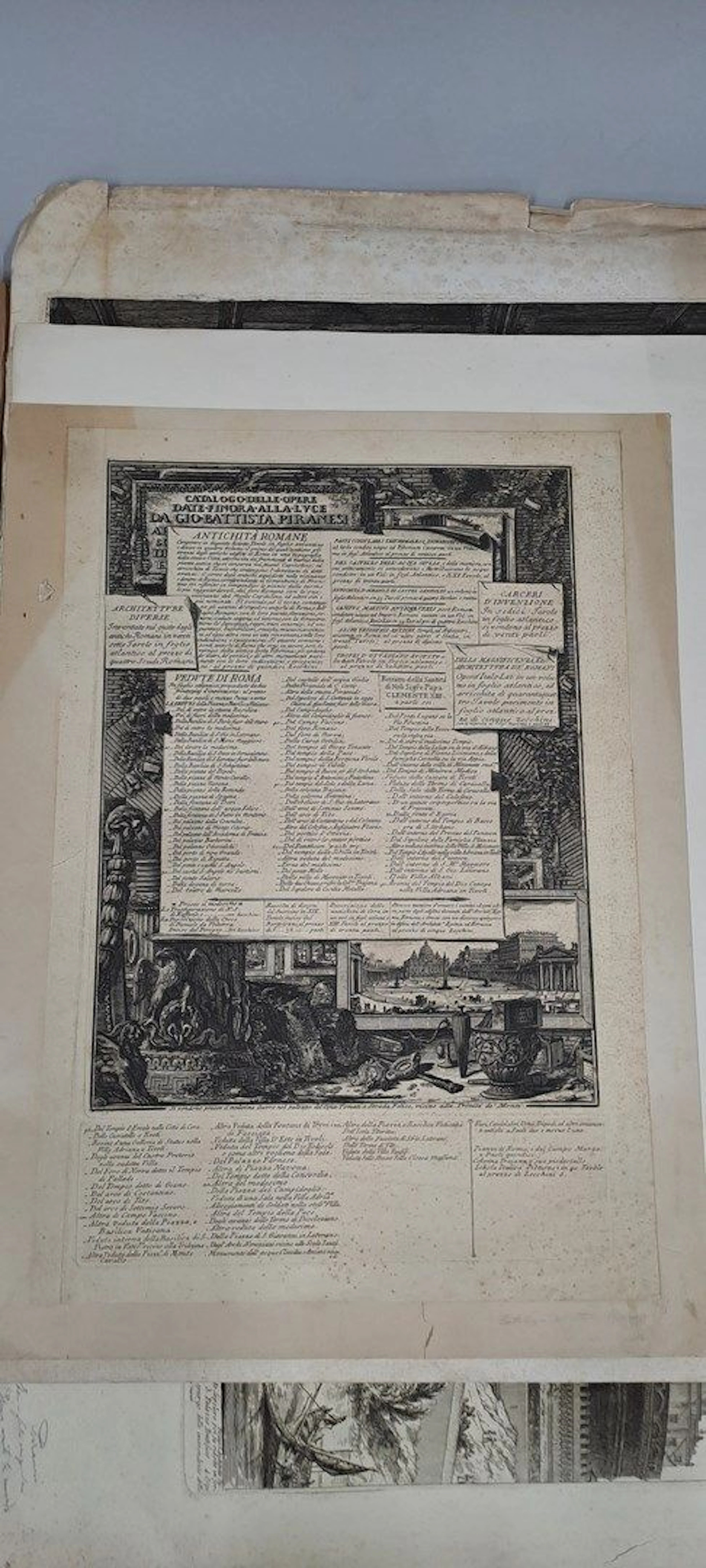 Giovanni Battista PIRANESI (1720-1778) et... - Lot 21 - Rossini