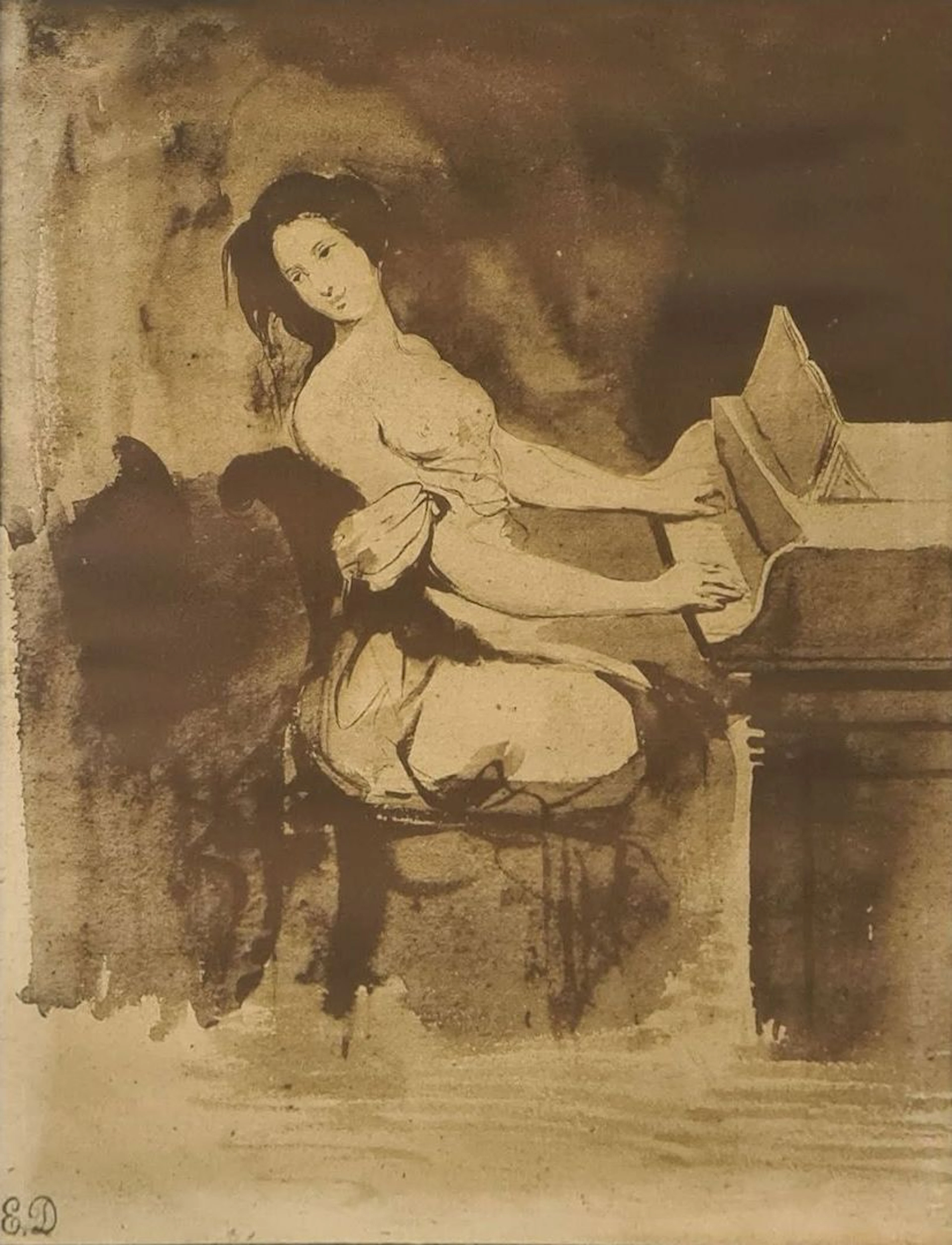 DELACROIX Eugène, d'après L'amoureuse au... - Lot 62 - Rossini