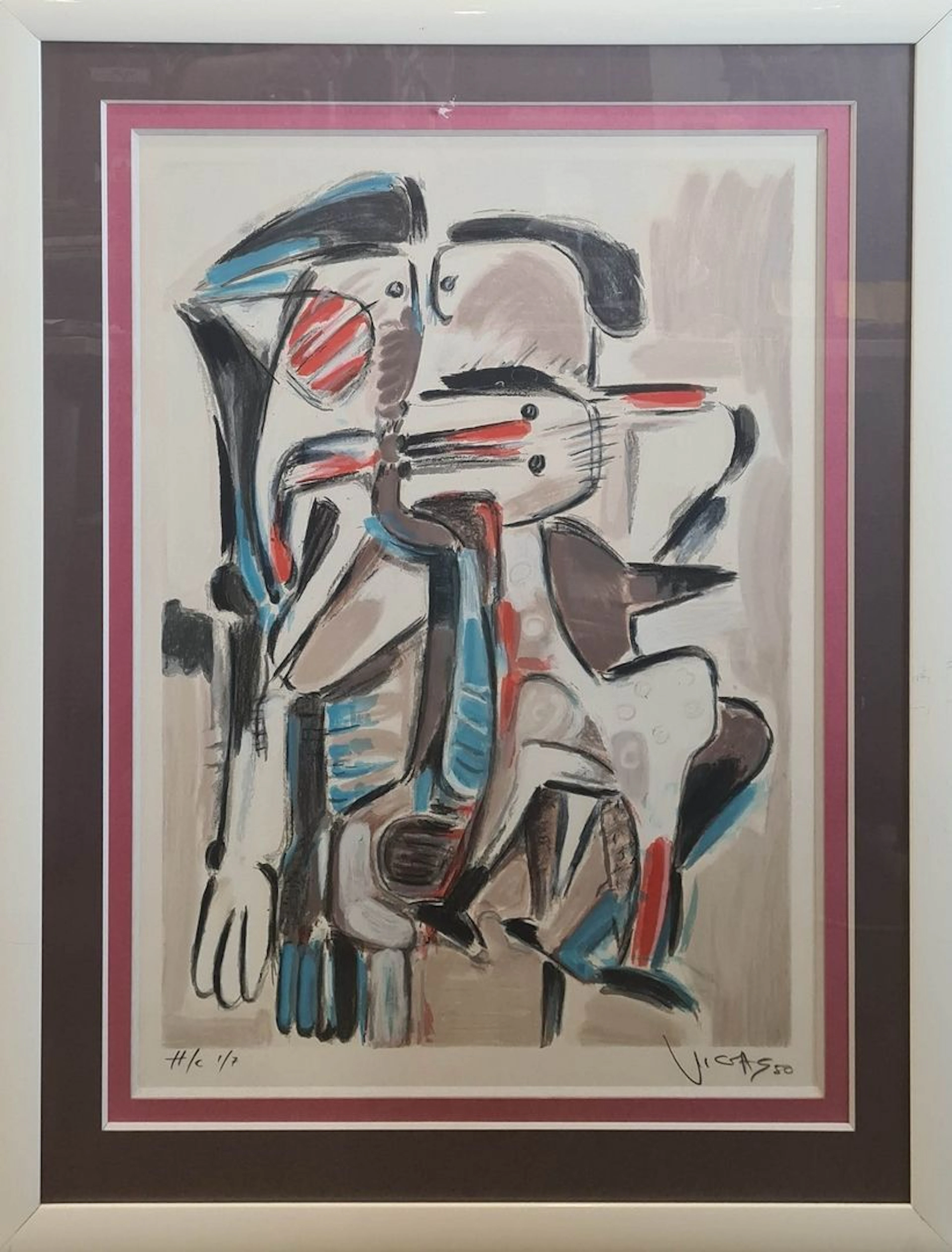 VIGAS Oswaldo (1926-2014) Rituel, 1980 Lithographie... - Lot 112 - Rossini