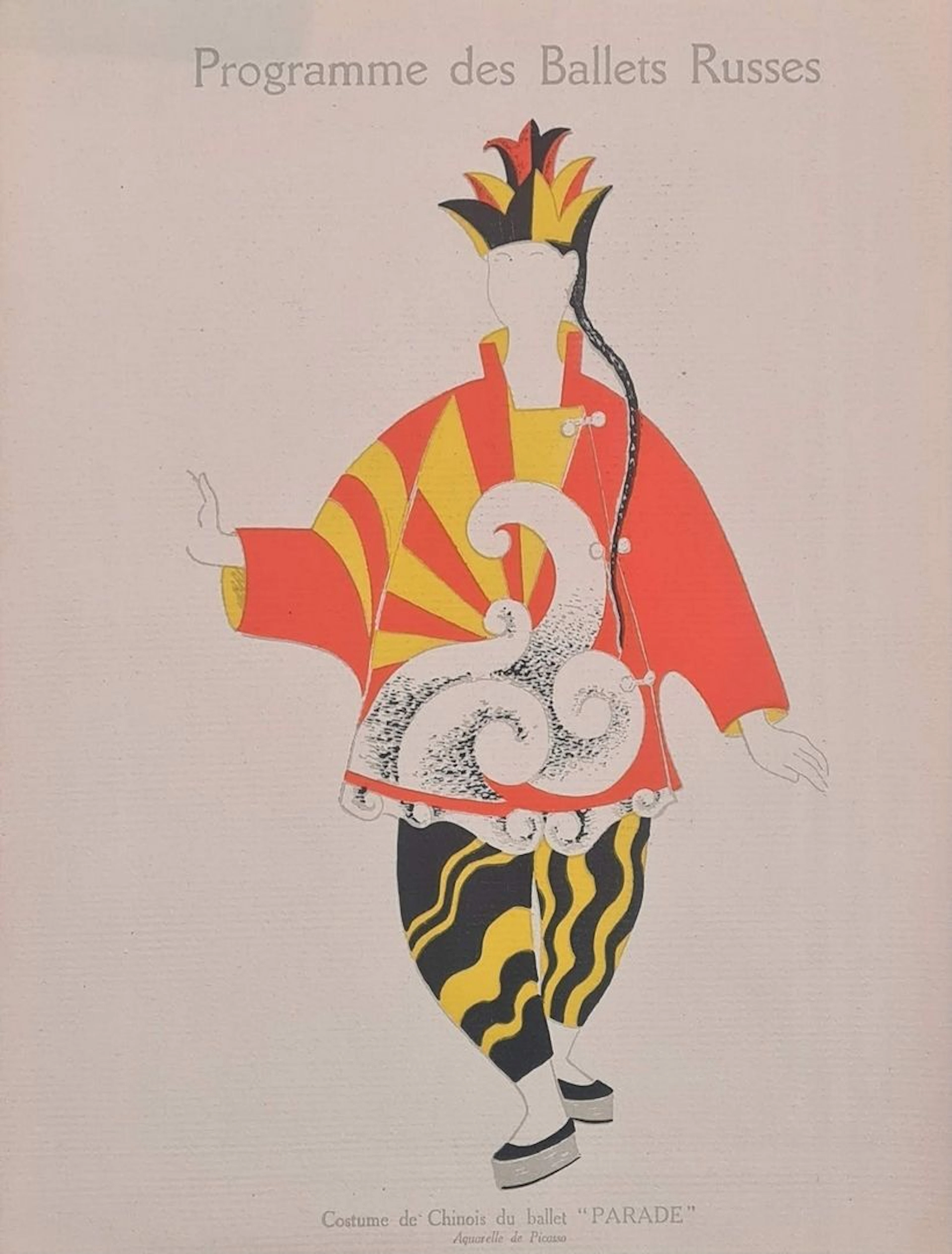 PICASSO Pablo, d’après. Costume d'acrobate... - Lot 80 - Rossini