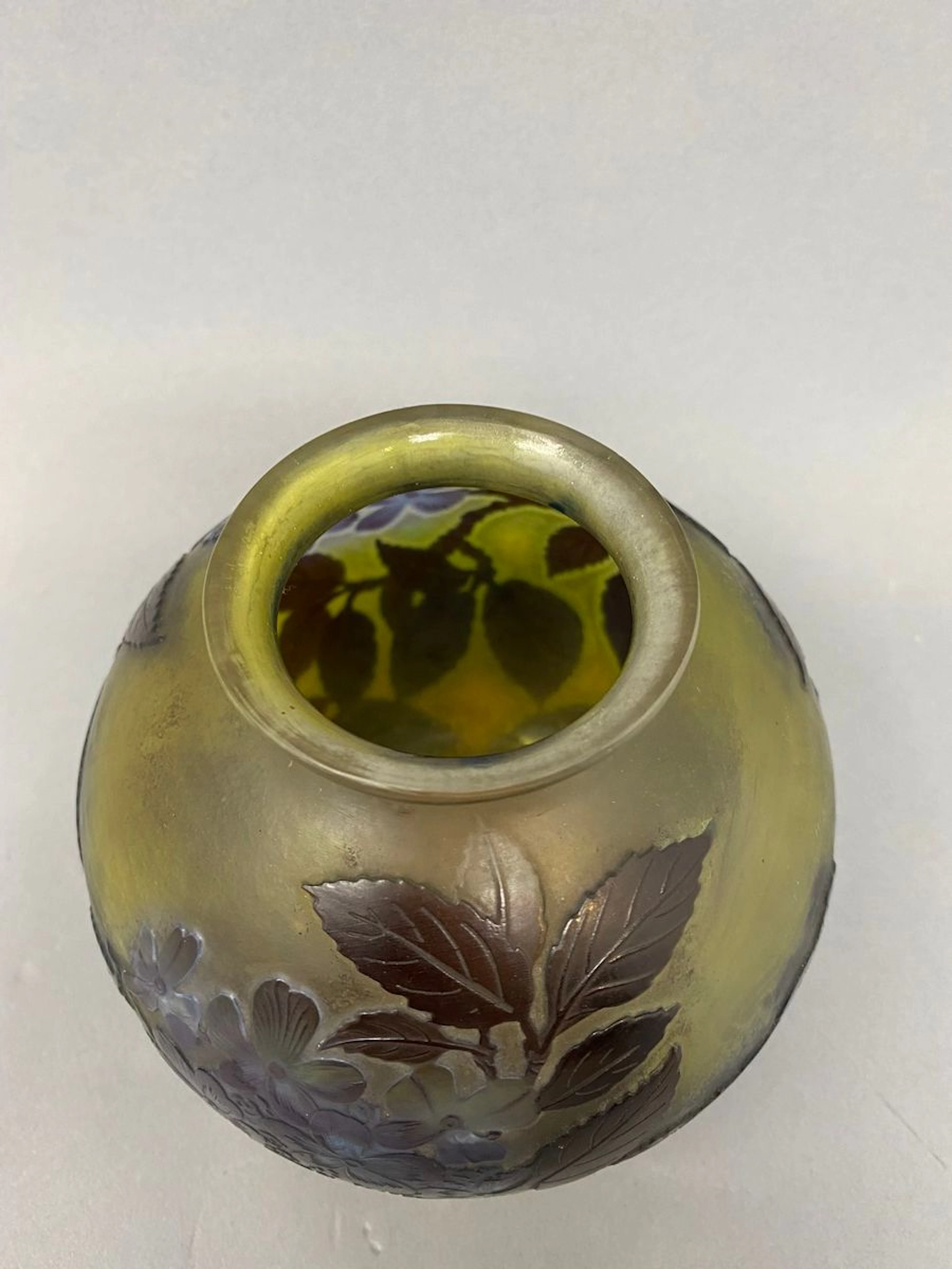 Emile Gallé (entourage de) Un vase en pâte... - Lot 309 - Rossini