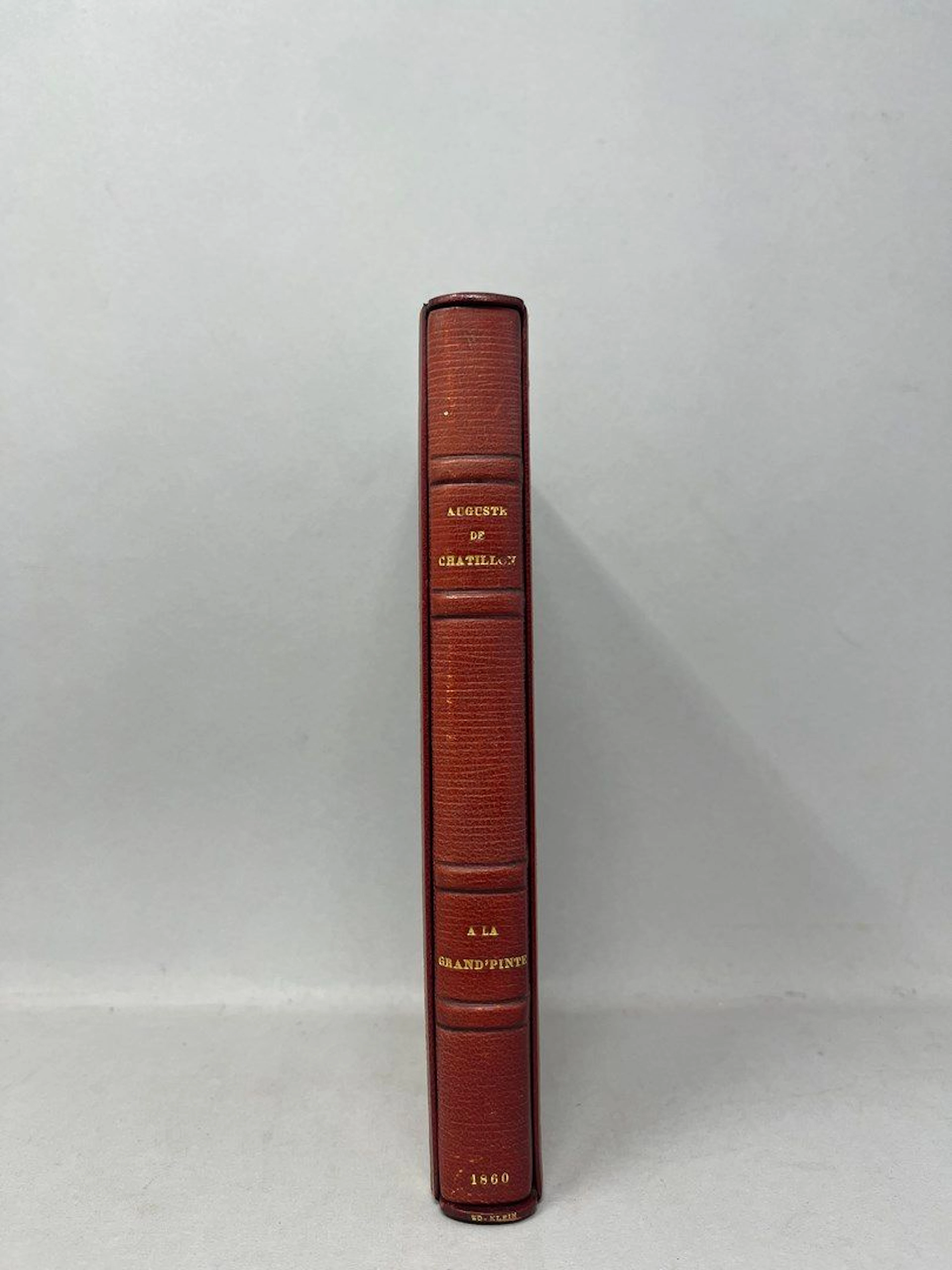 CHATILLON Auguste (de) - A la grand'pinte Préface... - Lot 130 - Rossini