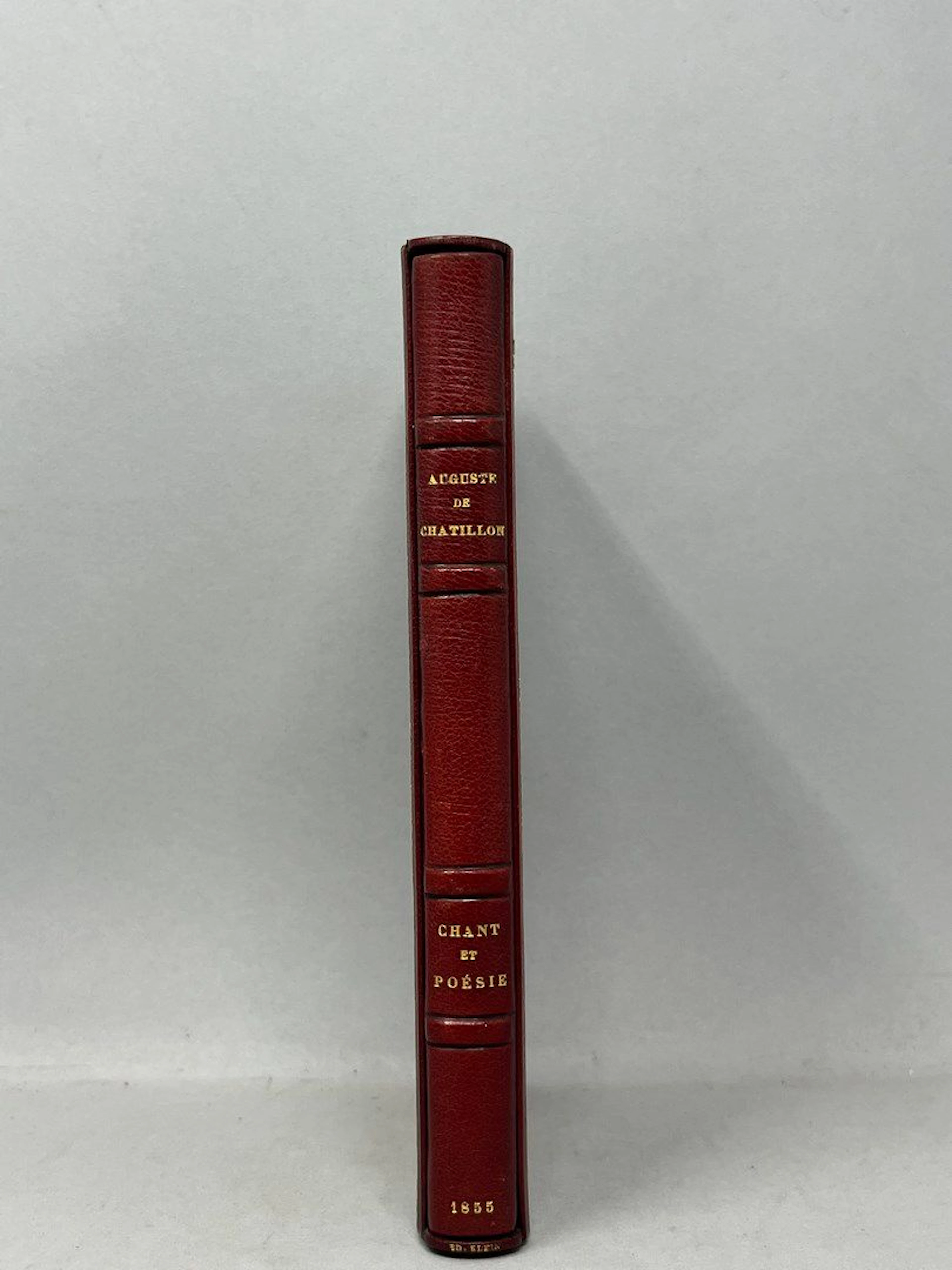 CHATILLON Auguste (de) - Chants et poésie Préface... - Lot 131 - Rossini