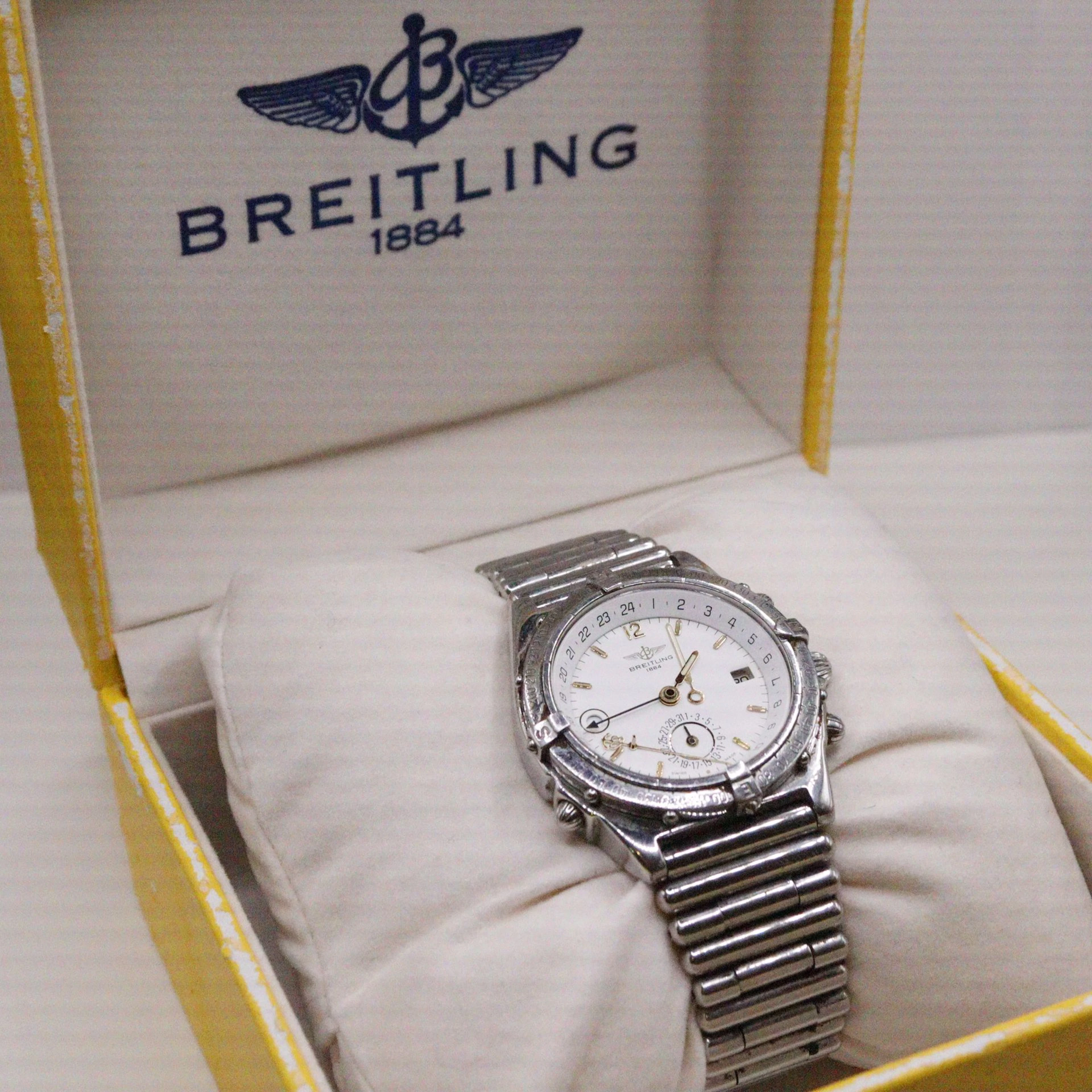 BREITLING Ref A 15507 Vers 1994 N° 13919 Montre... - Lot 366 - Rossini