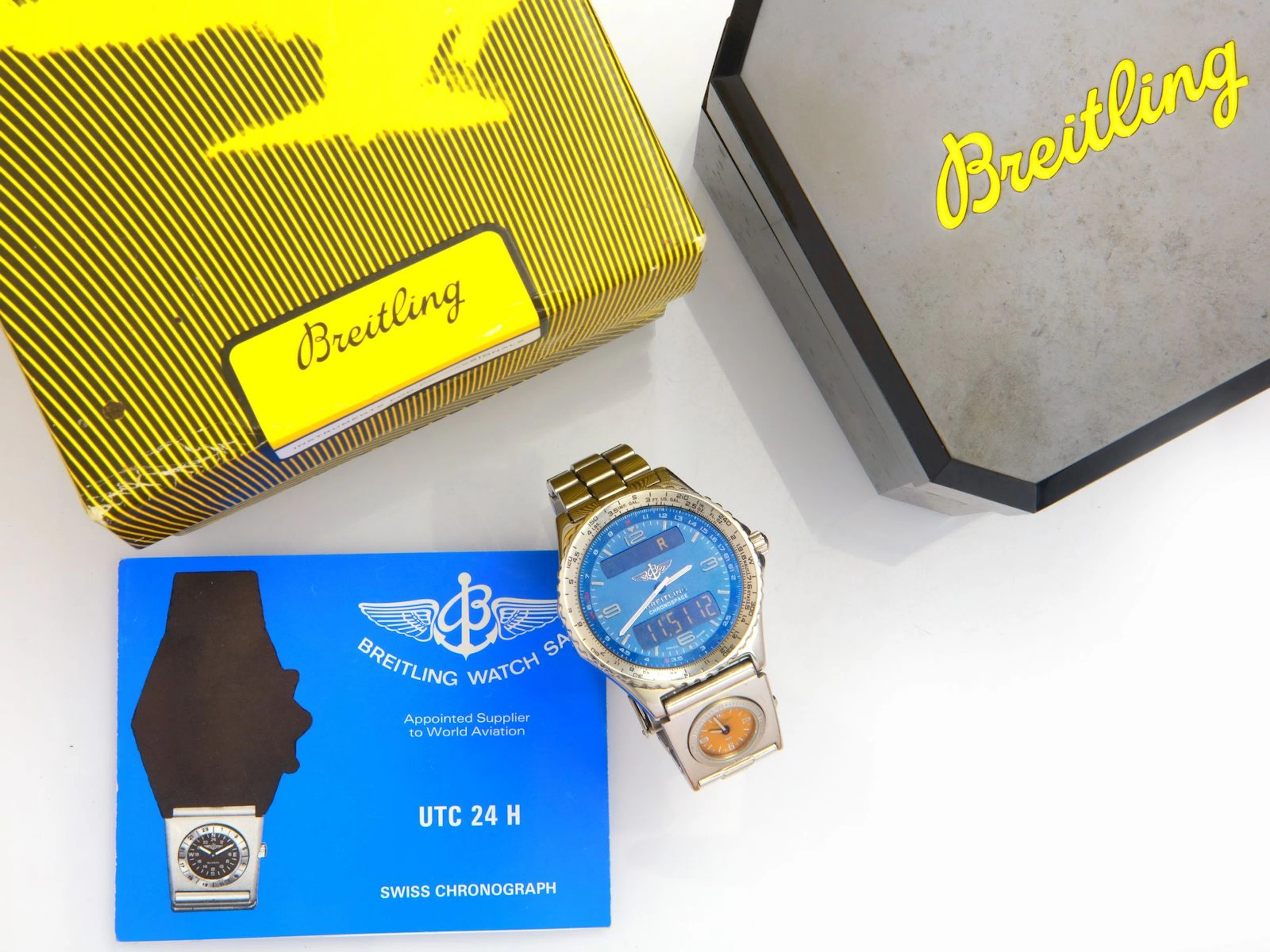 BREITLING CHRONOSPACE Ref A 56012.1 N° 7435 Montre... - Lot 384 - Rossini