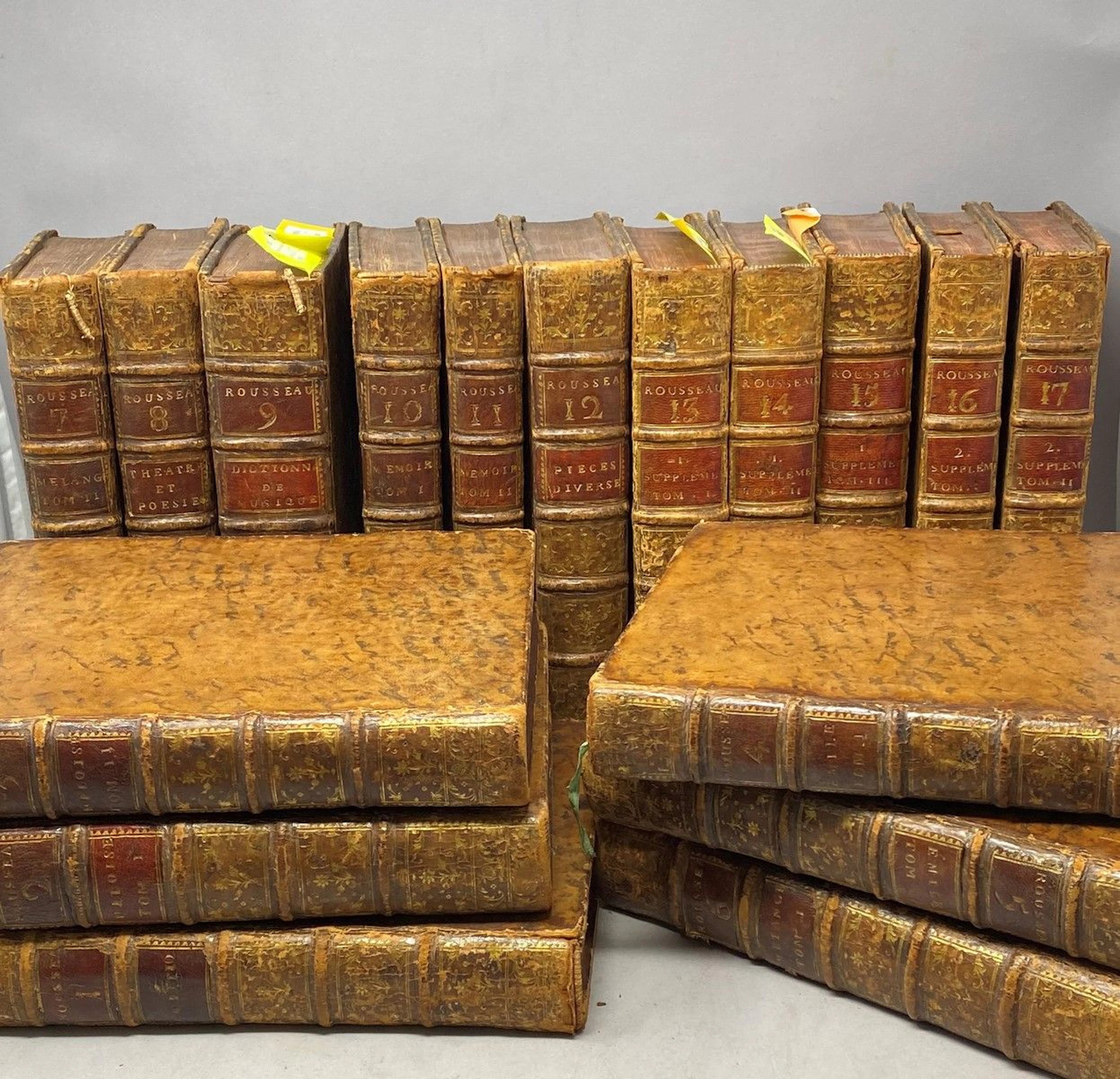 Oeuvres complètes de Jean-Jacques Rousseau Genève,... - Lot 49 - Rossini