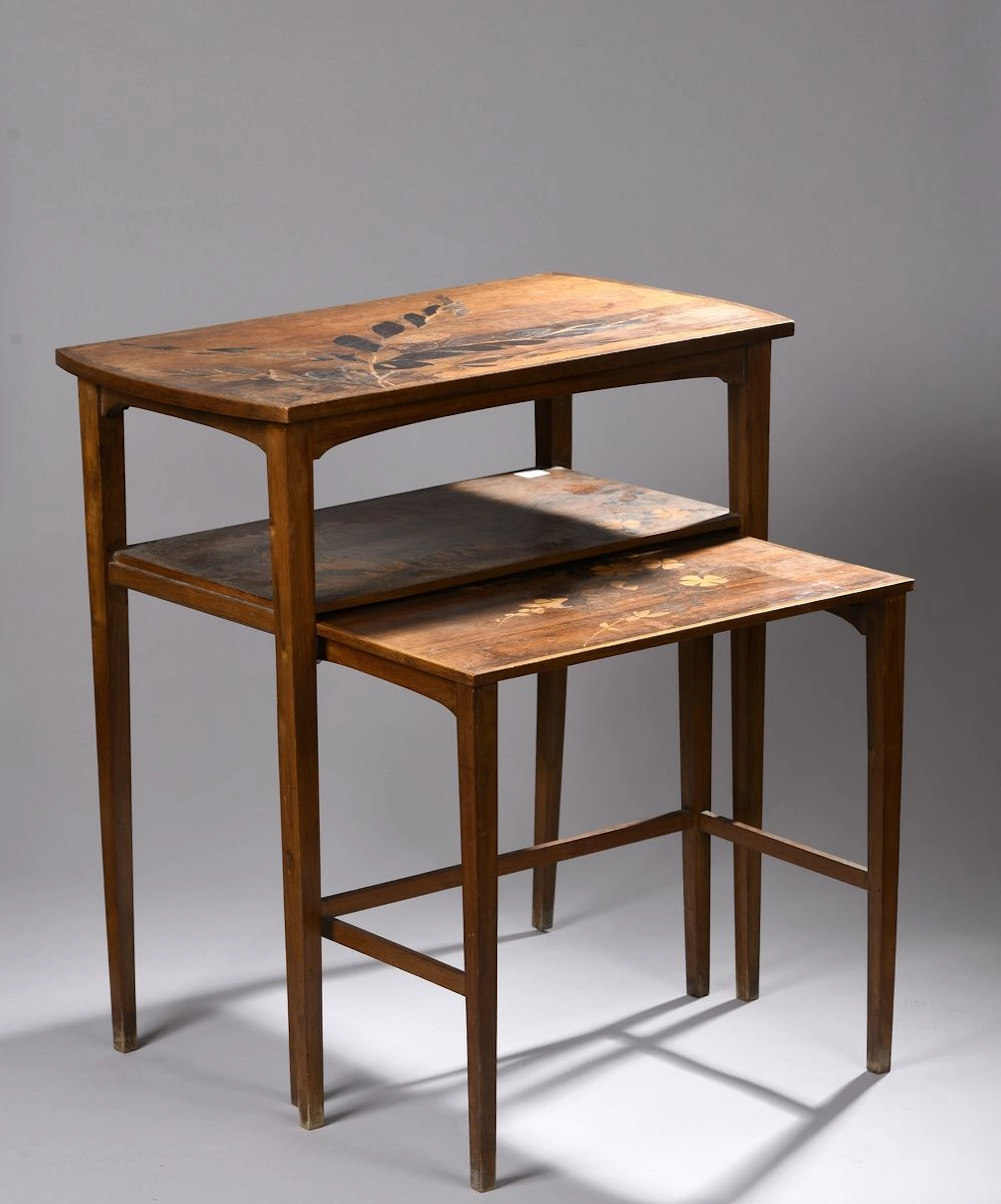 Émile GALLE (1846 - 1904) Deux tables d'appoint... - Lot 105 - Rossini