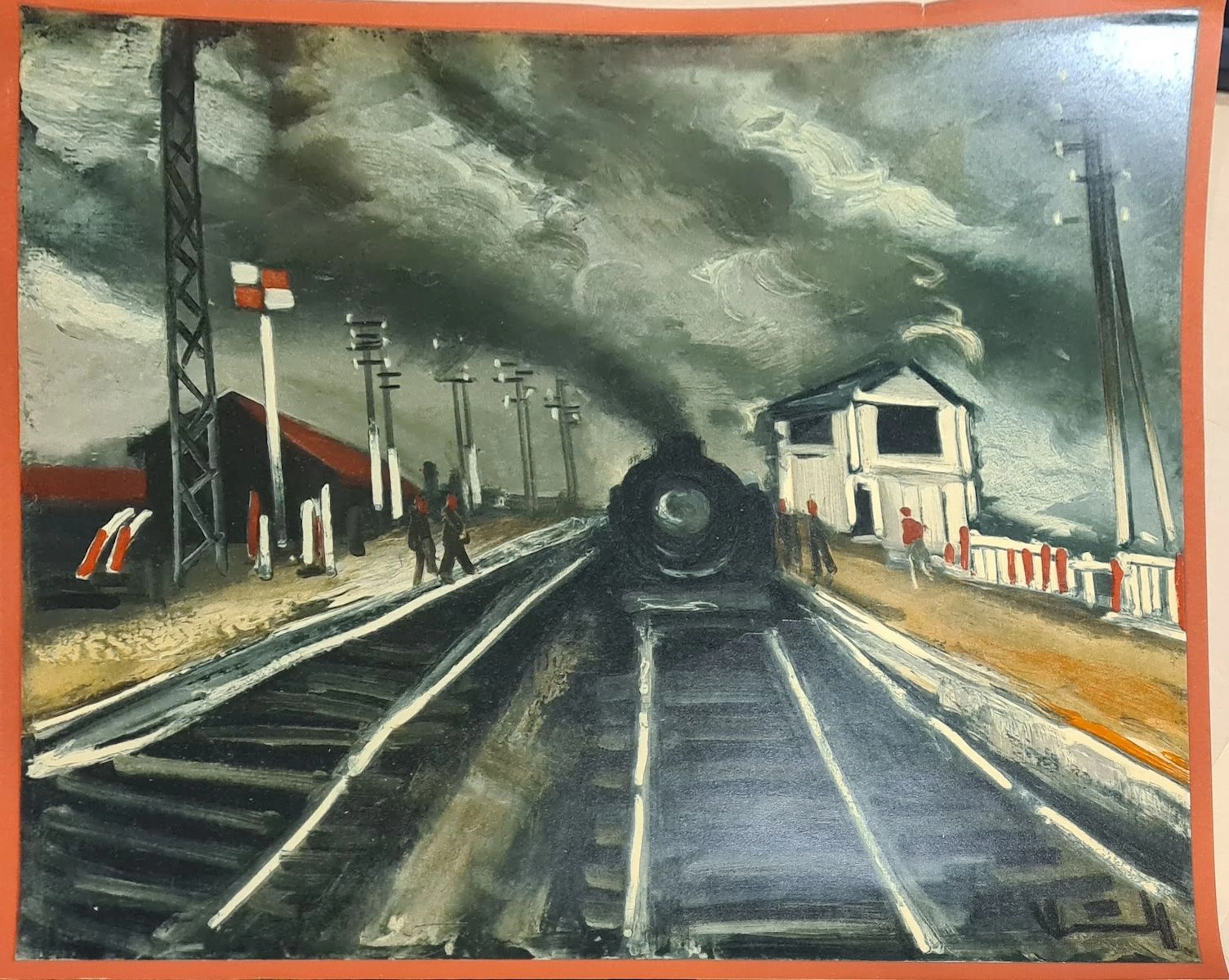 VLAMINCK de Maurice, d'après La gare Reproduction... - Lot 126 - Rossini