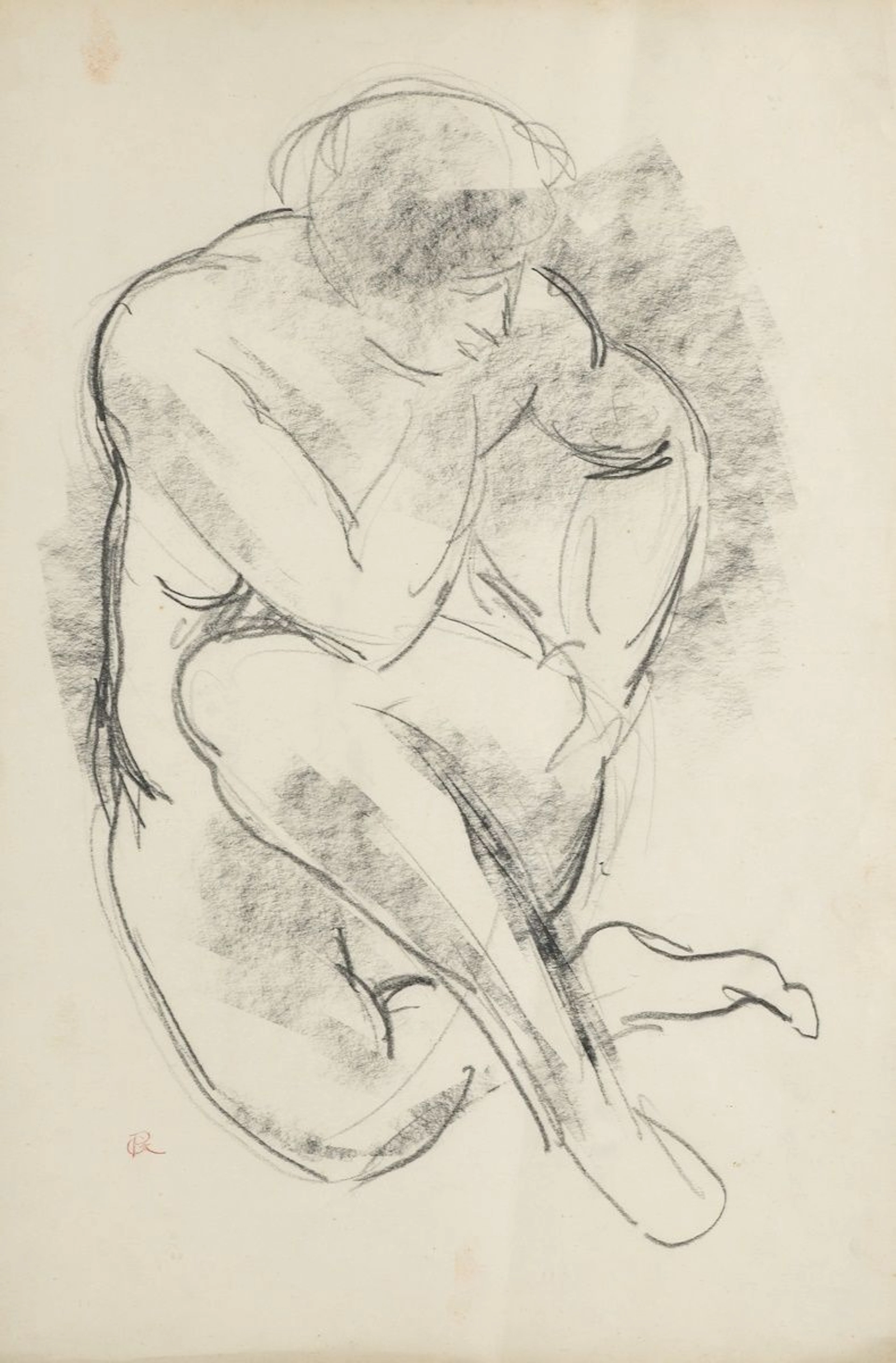 GUINO Richard, 1890-1973, Baigneuse assise, mine... - Lot 225 - Rossini
