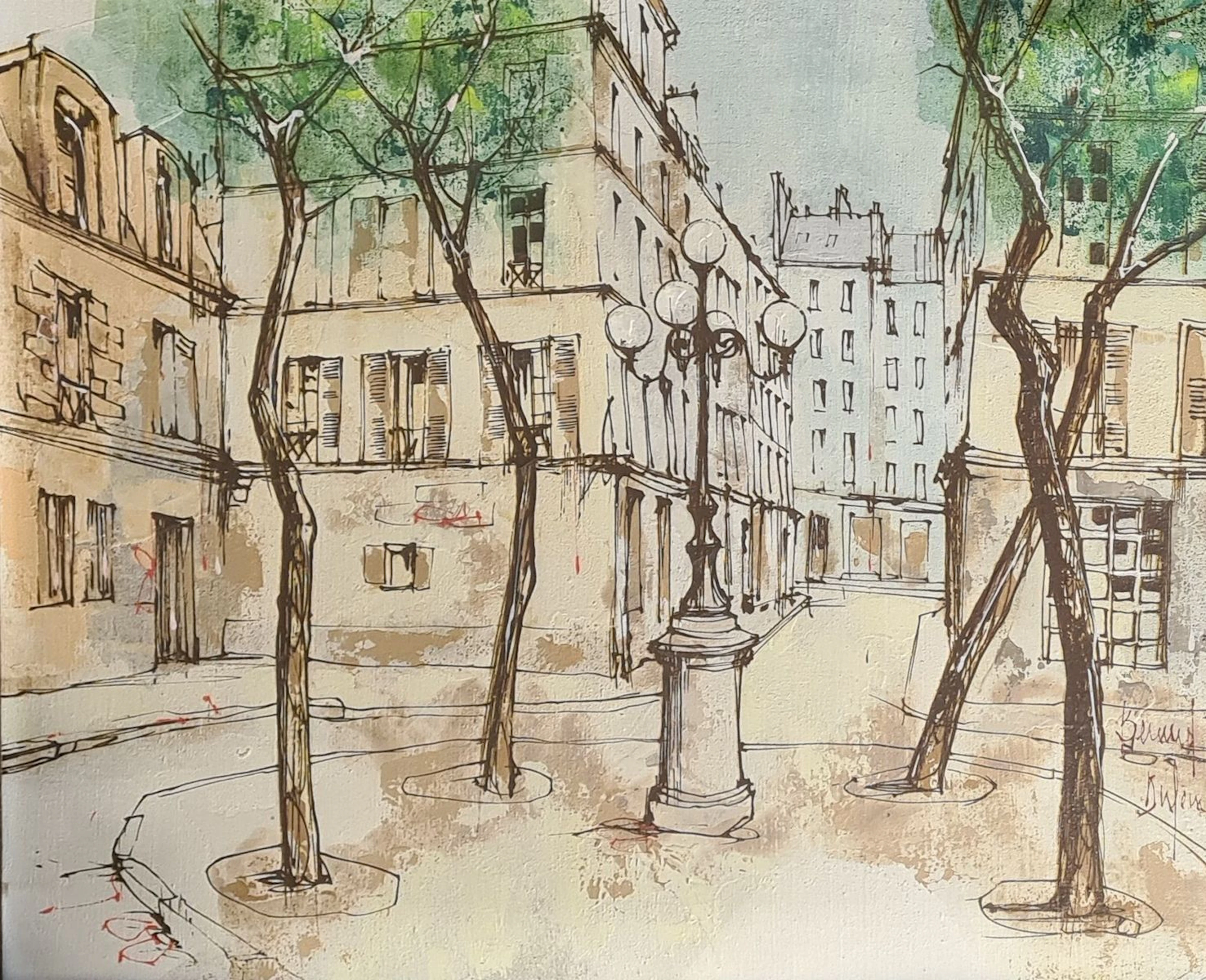 DUFOUR Bernard (XX) Place Fürstenberg, Paris... - Lot 274 - Rossini