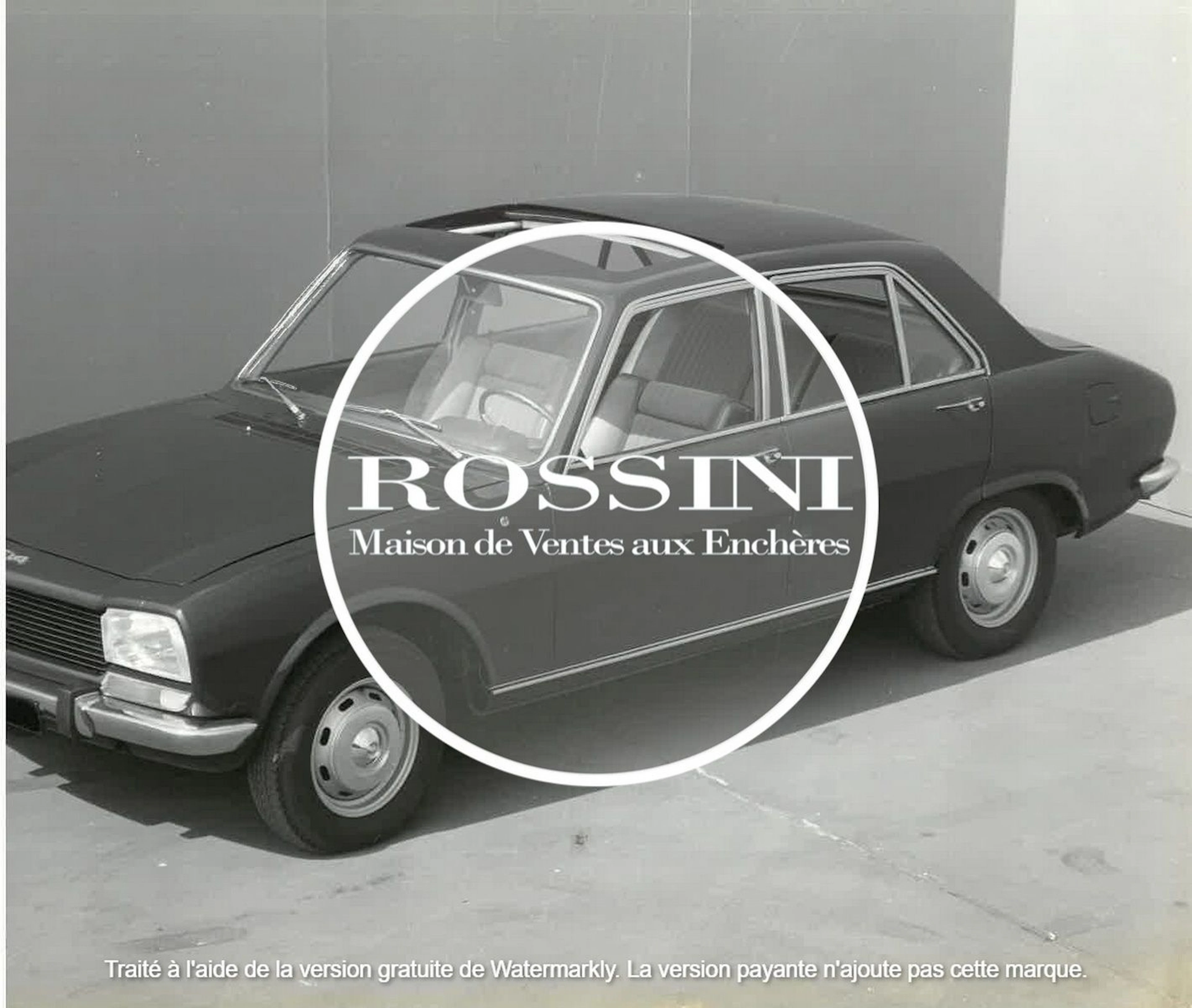 Automobiles et divers. Circa 1950-65. Ensemble... - Lot 309 - Rossini
