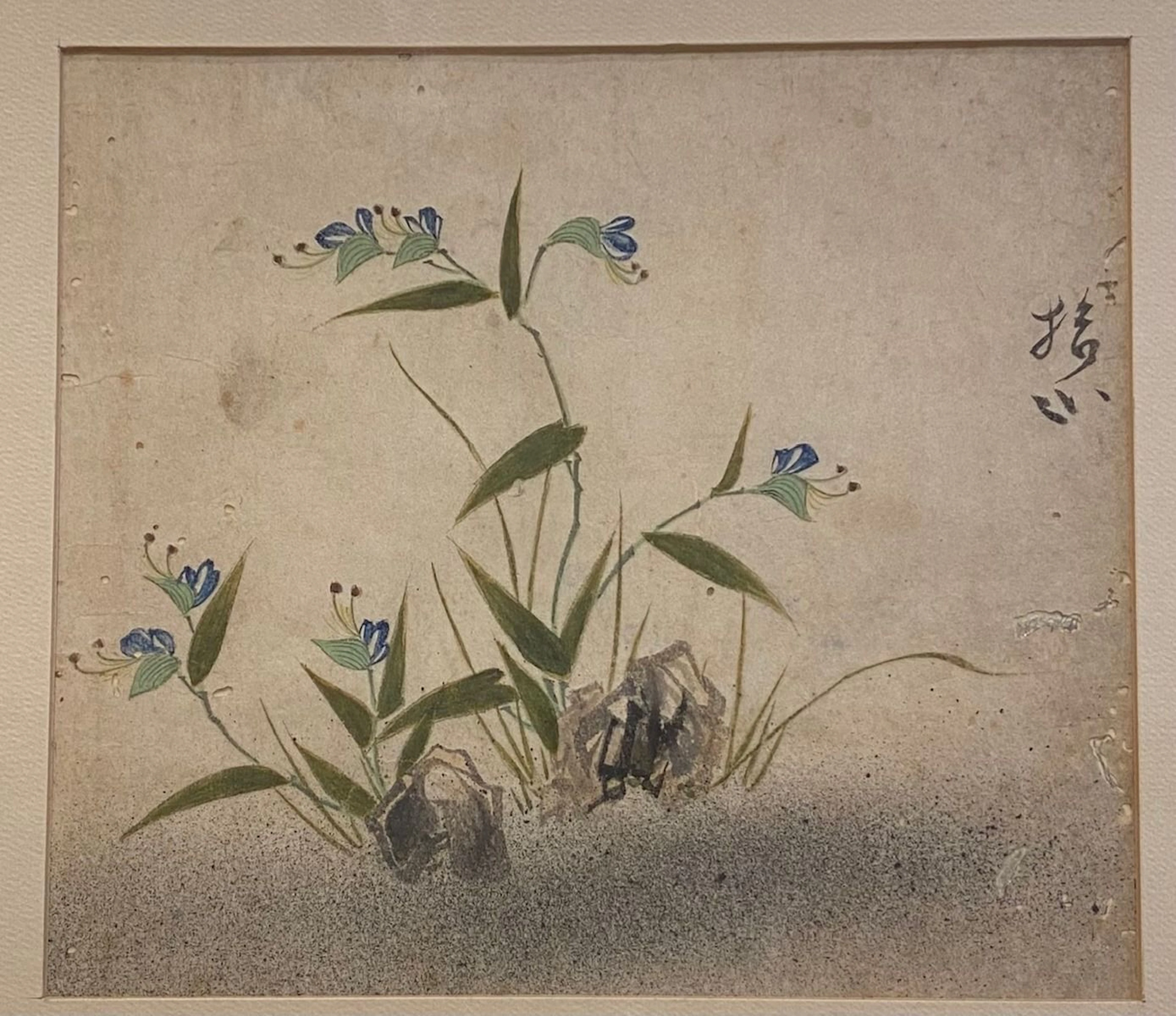 JAPON - XIXe siècle Encre et couleurs sur... - Lot 305 - Rossini