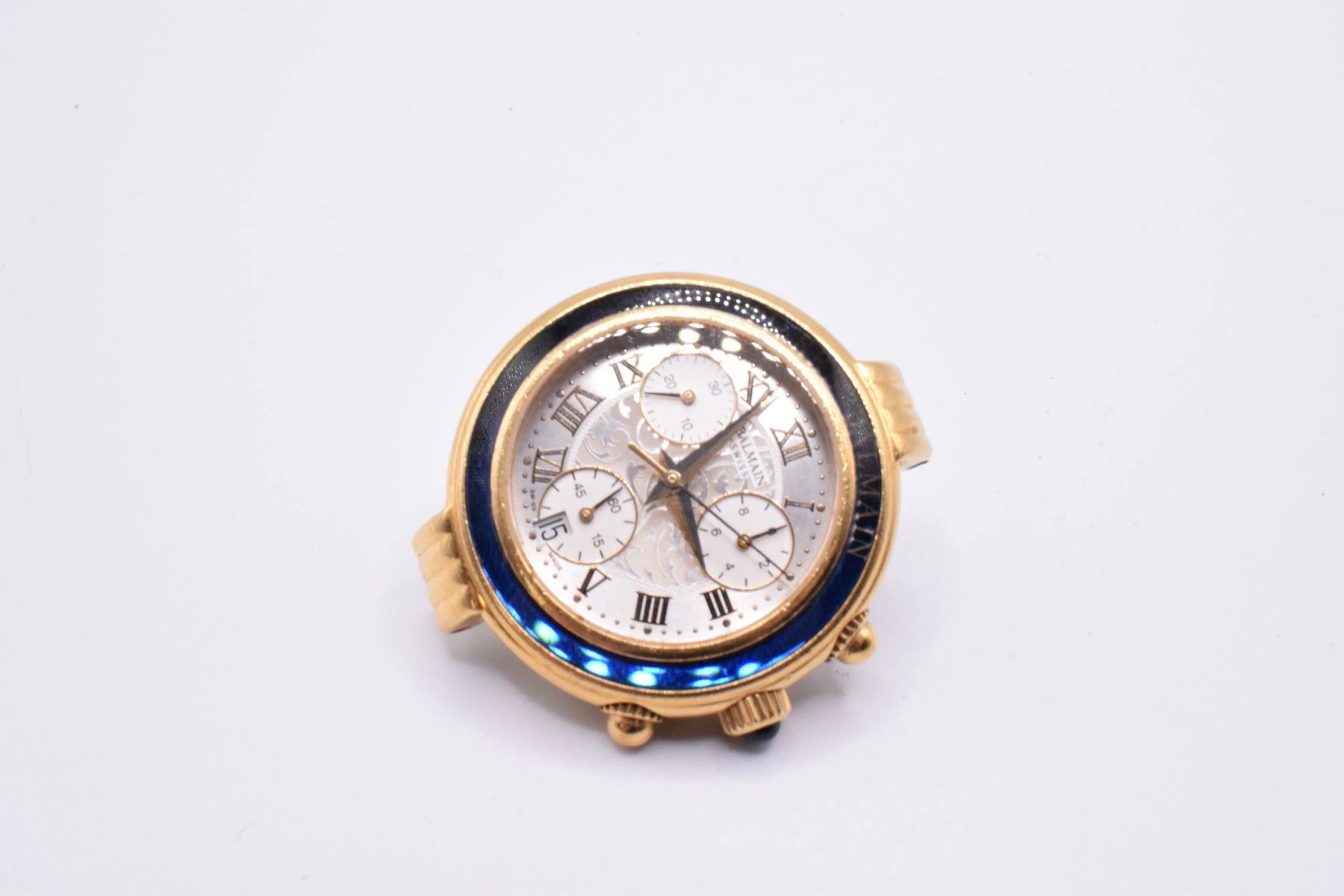BALMAIN Boîtier de montre de dame en métal... - Lot 495 - Rossini