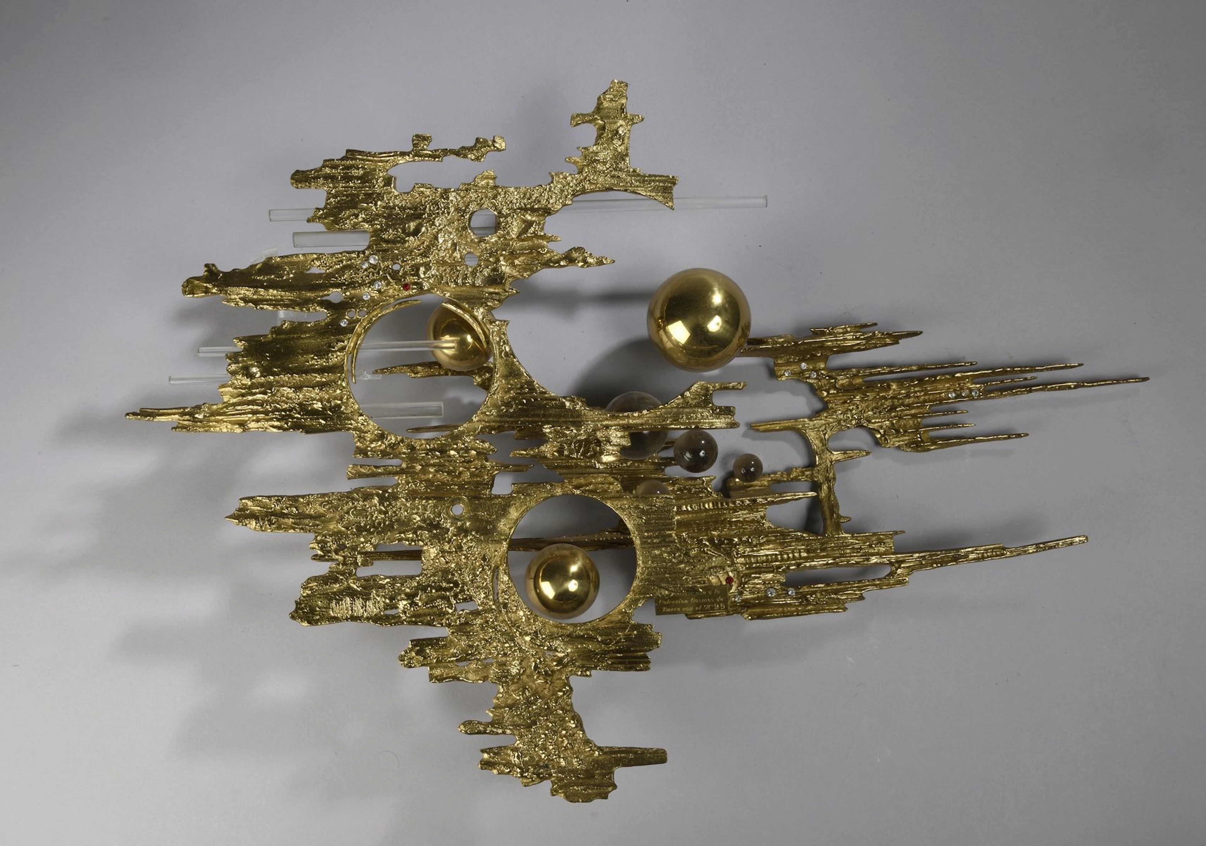 CAMARA Hernandes Applique murale en bronze... - Lot 150 - Rossini