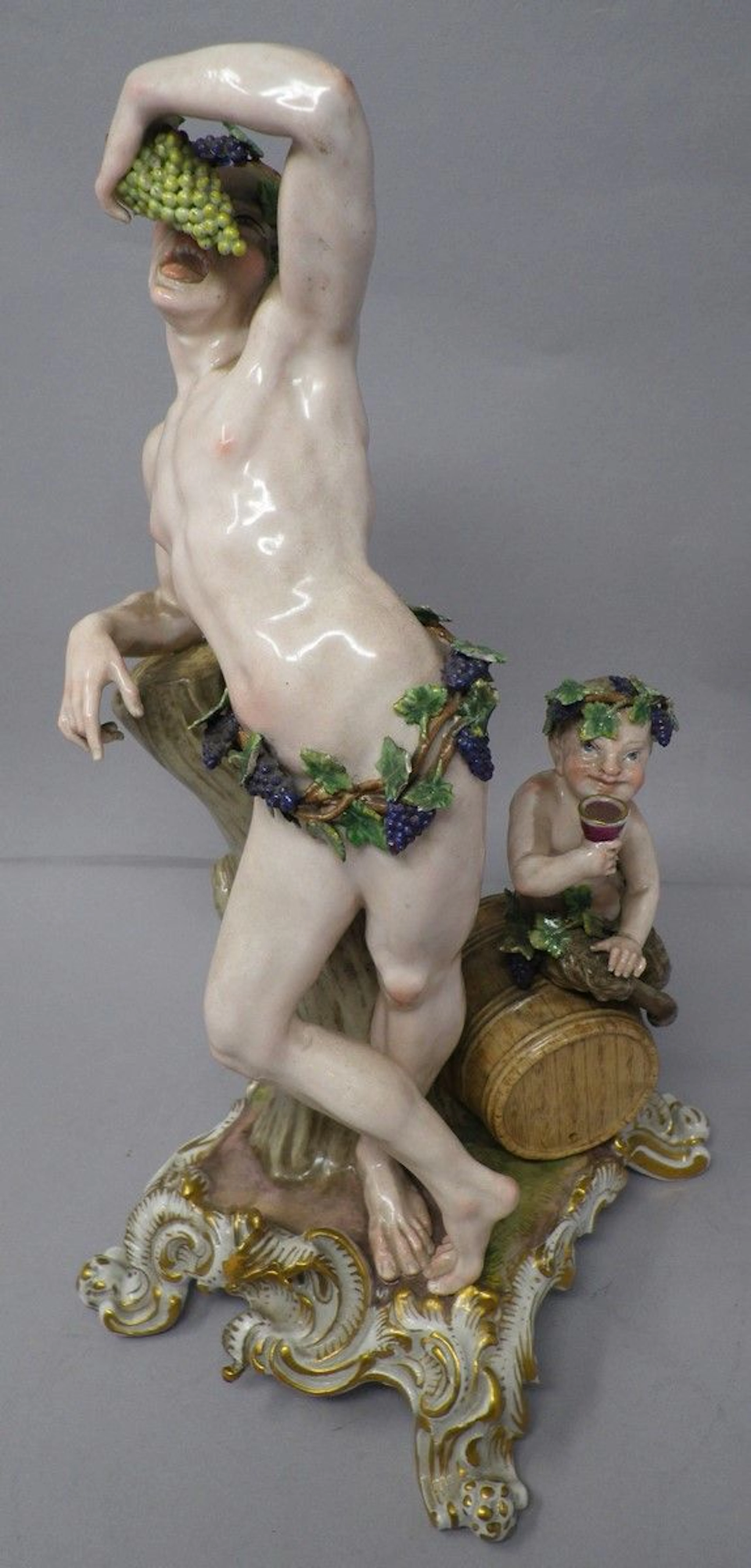 MEISSEN - BACHUS d'après le modèle créé par... - Lot 212 - Rossini