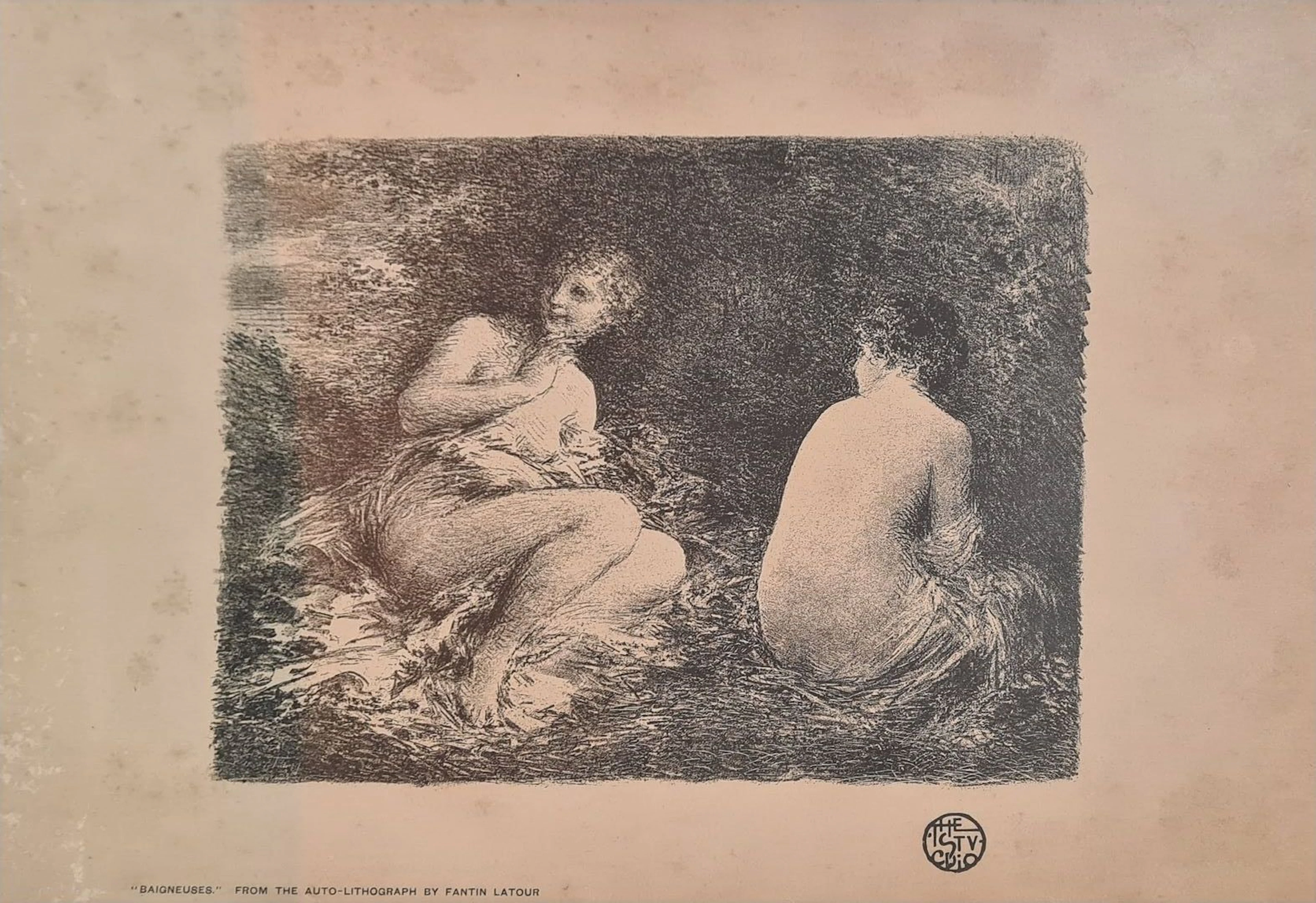 FANTIN-LATOUR Henri, d'après Les baigneuses... - Lot 56 - Rossini