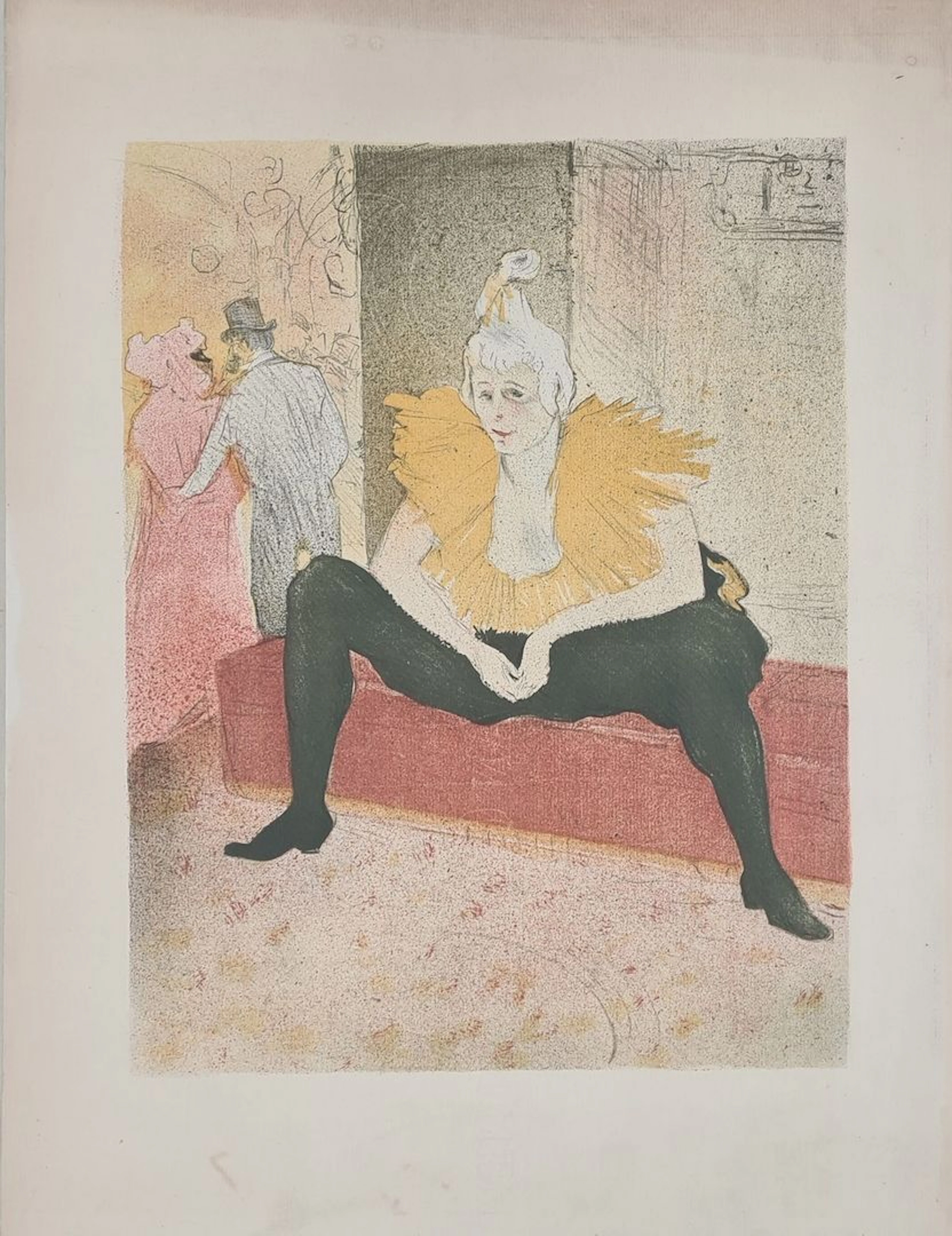 TOULOUSE-LAUTREC Henri de, d'après, La clownesse... - Lot 140 - Rossini