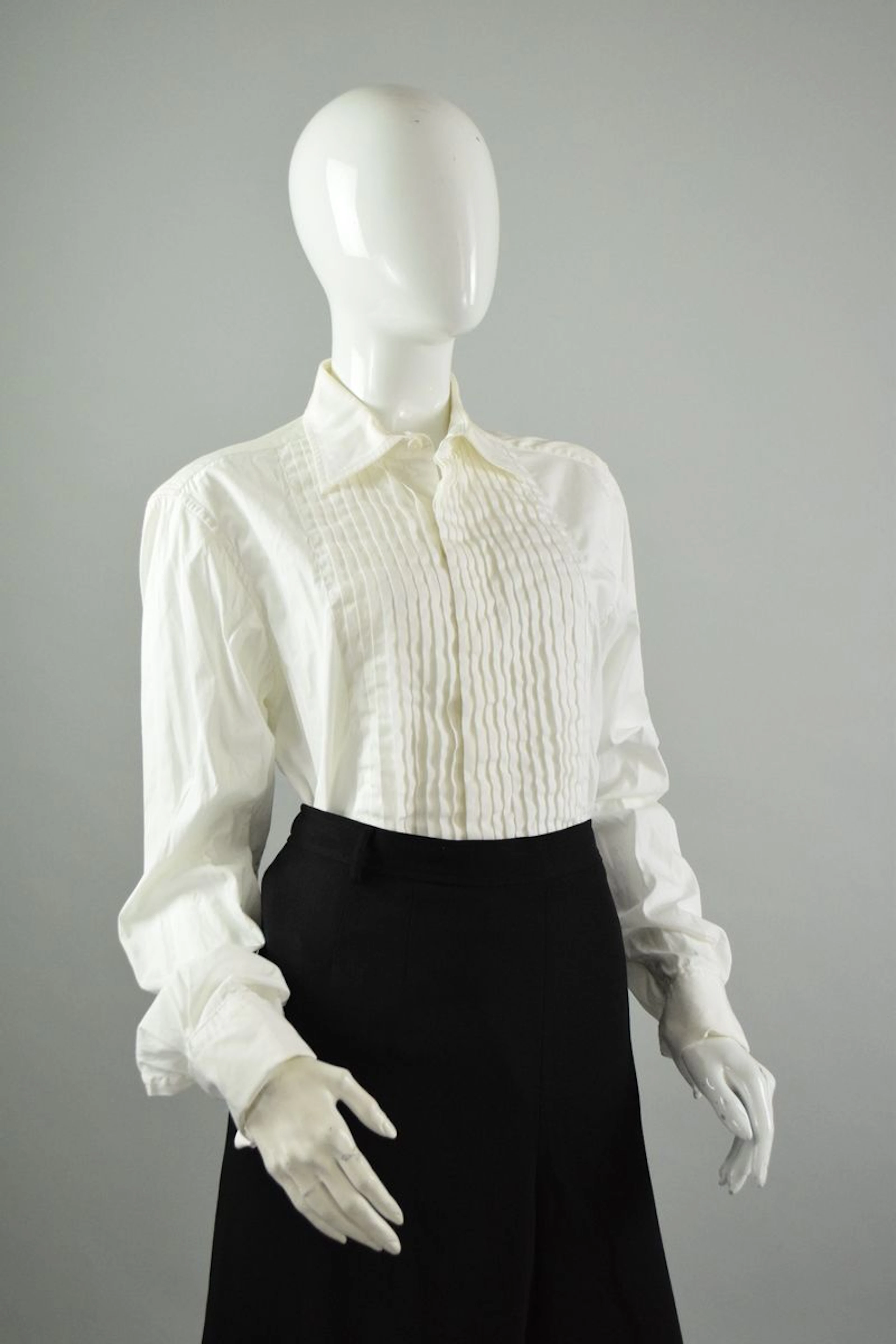FENDI Chemise d'homme à plastron en coton... - Lot 301 - Rossini