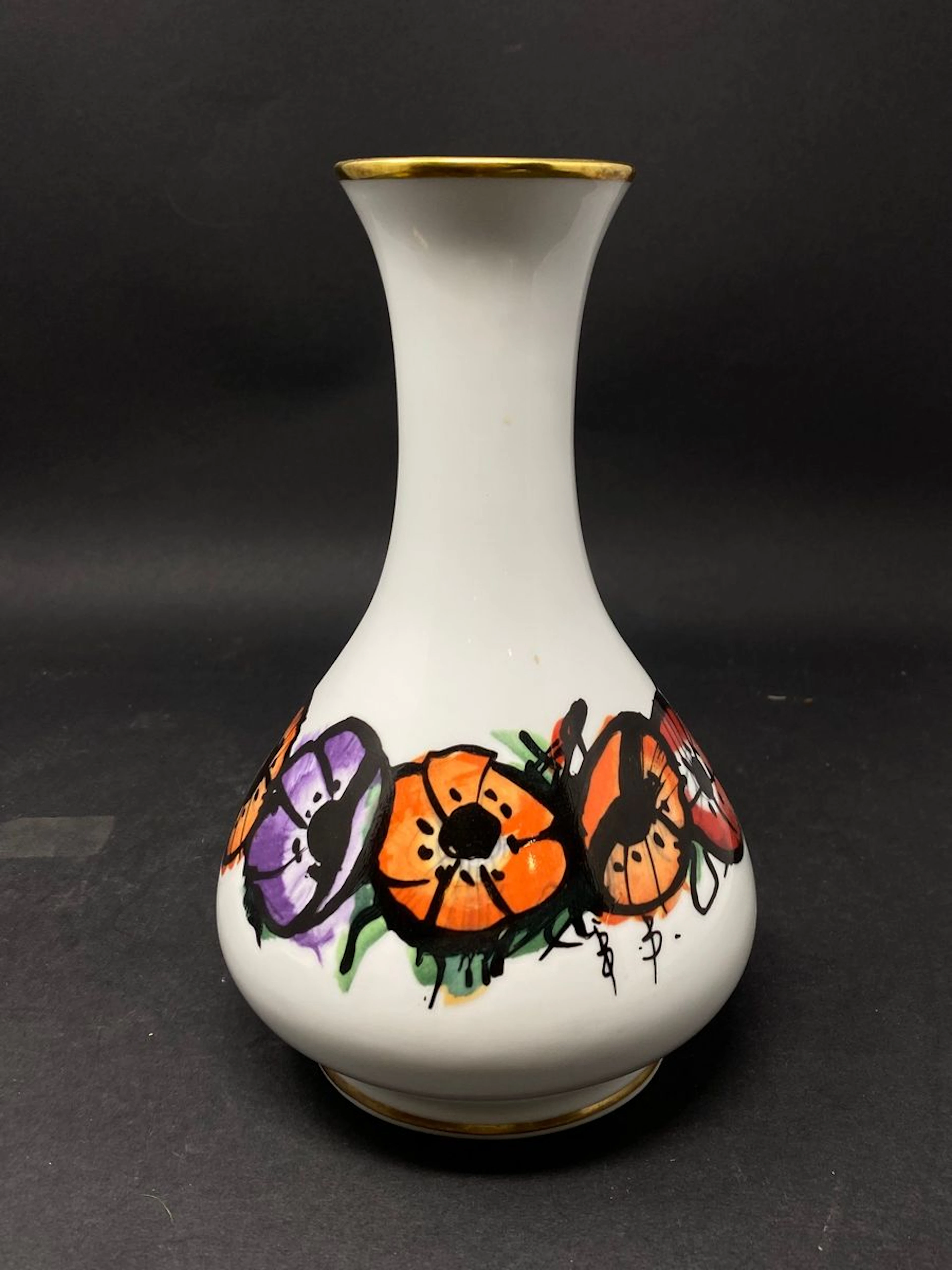 BERNARDAUD - Limoges France Vase en porcelaine... - Lot 261 - Rossini