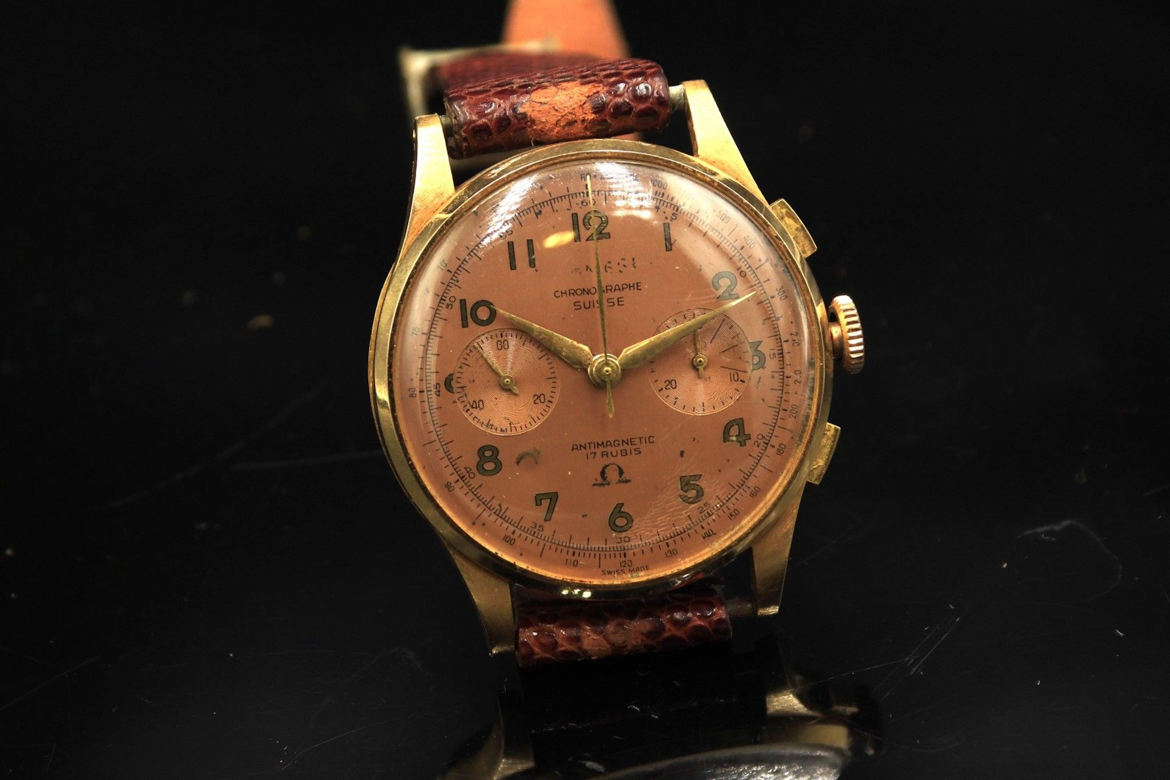 CHRONOGRAPHE SUISSE Montre bracelet d'homme,... - Lot 439 - Rossini