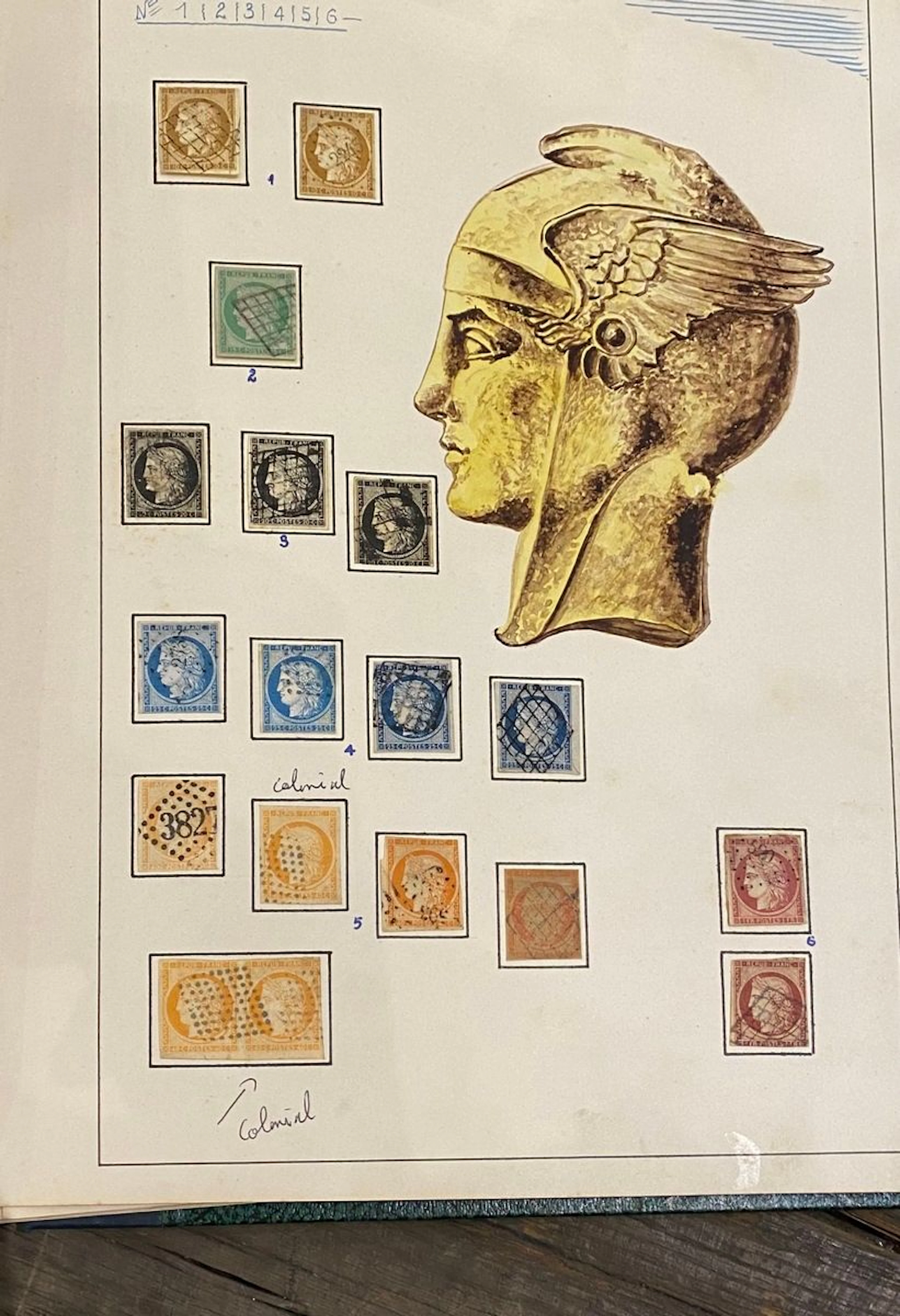 Belle collection de timbres classiques et... - Lot 47 - Rossini