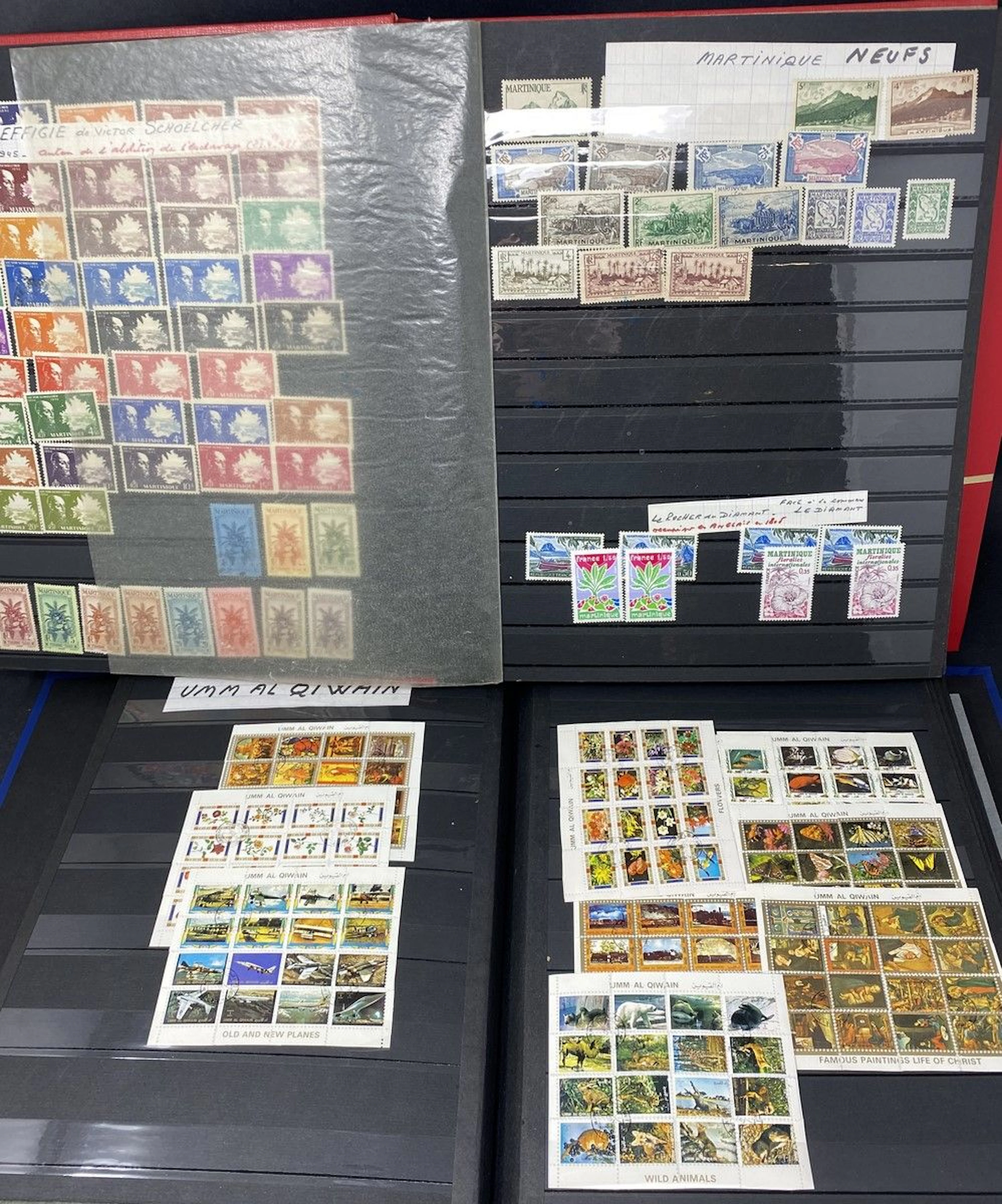 En trois volumes timbres des anciennes colonies... - Lot 53 - Rossini