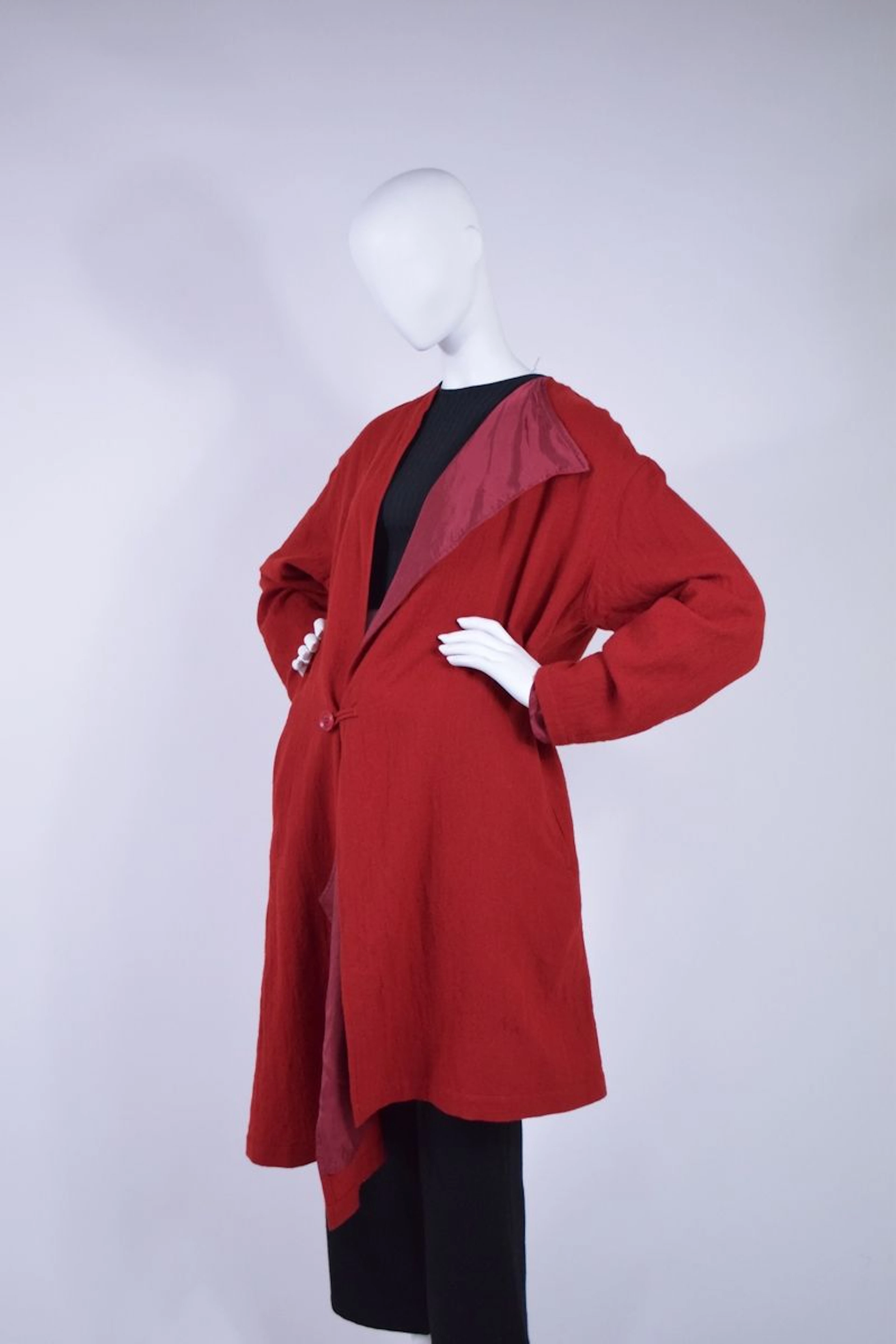 Y'S par Yohji Yamamoto Veste longue en... - Lot 488 - Rossini