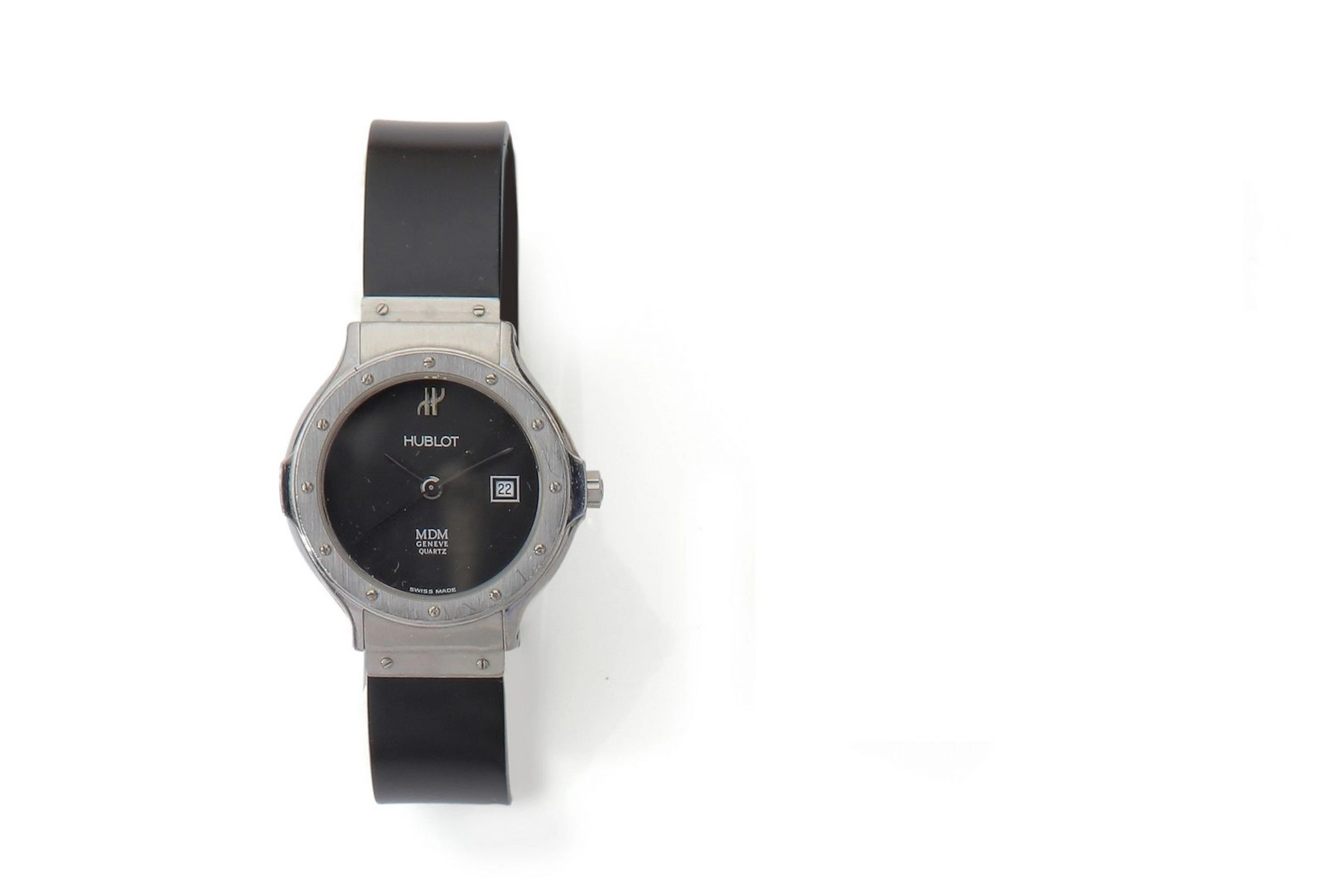 HUBLOT MDM Genève N° 186202 Montre bracelet... - Lot 226 - Rossini