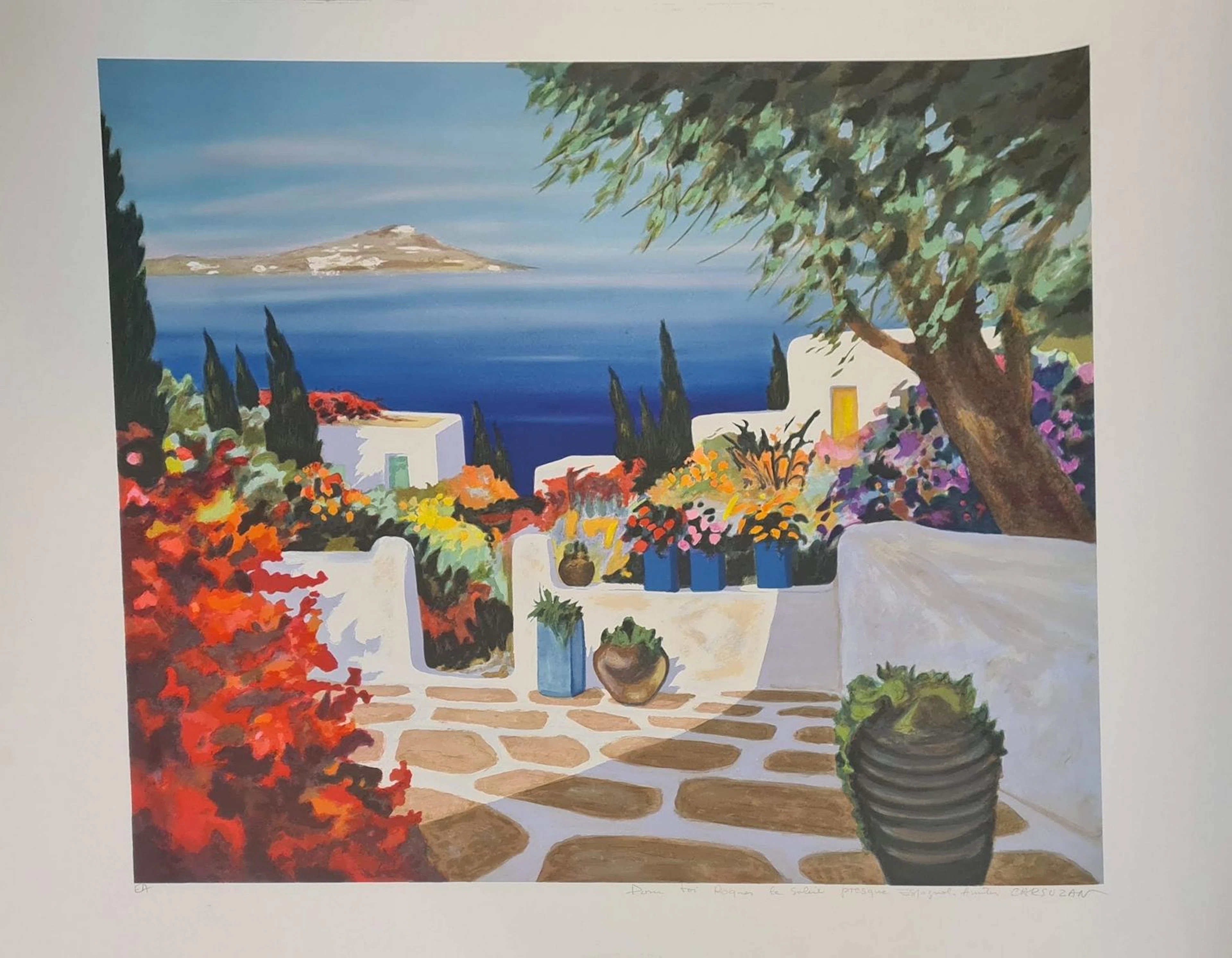 QUILICI Jean-Claude (né en 1941) Mykonos Lithographie... - Lot 131 - Rossini