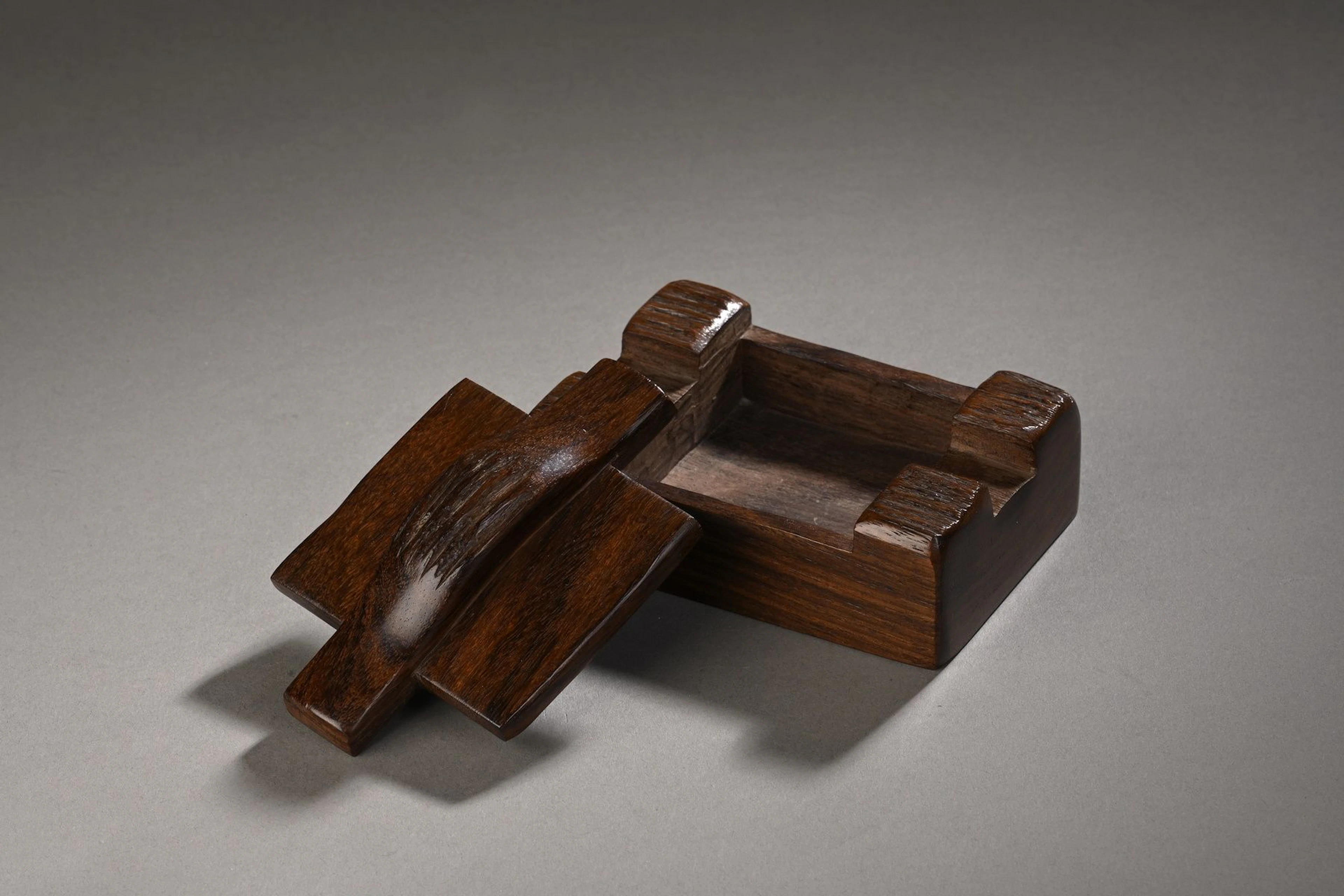 Alexandre NOLL (1890 - 1970) Boîte en palissandre... - Lot 57 - Rossini