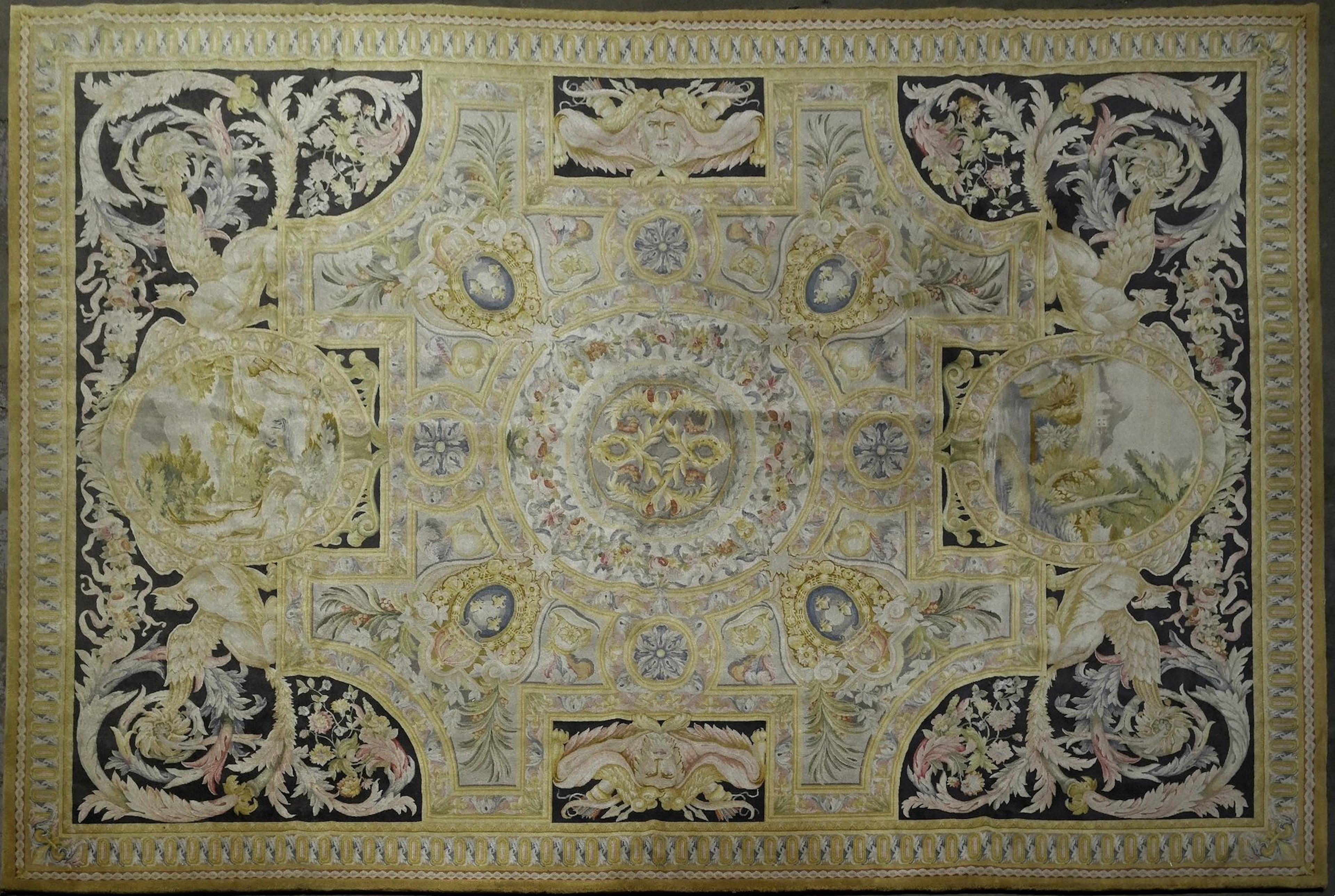 Important tapis moderne en laine de forme... - Lot 218 - Rossini