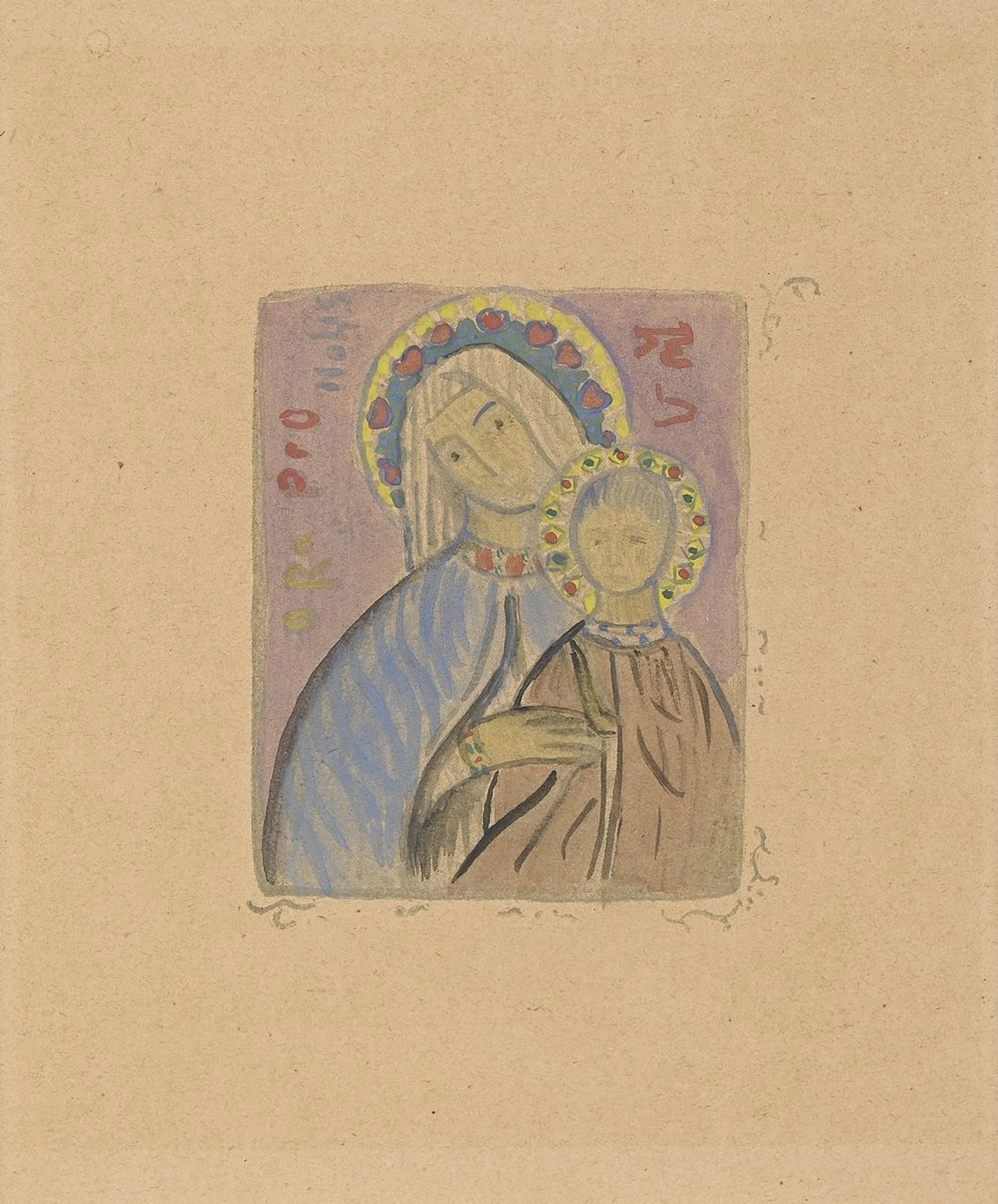 FILIGER Charles, 1863-1928 Vierge à l’enfant,... - Lot 54 - Rossini