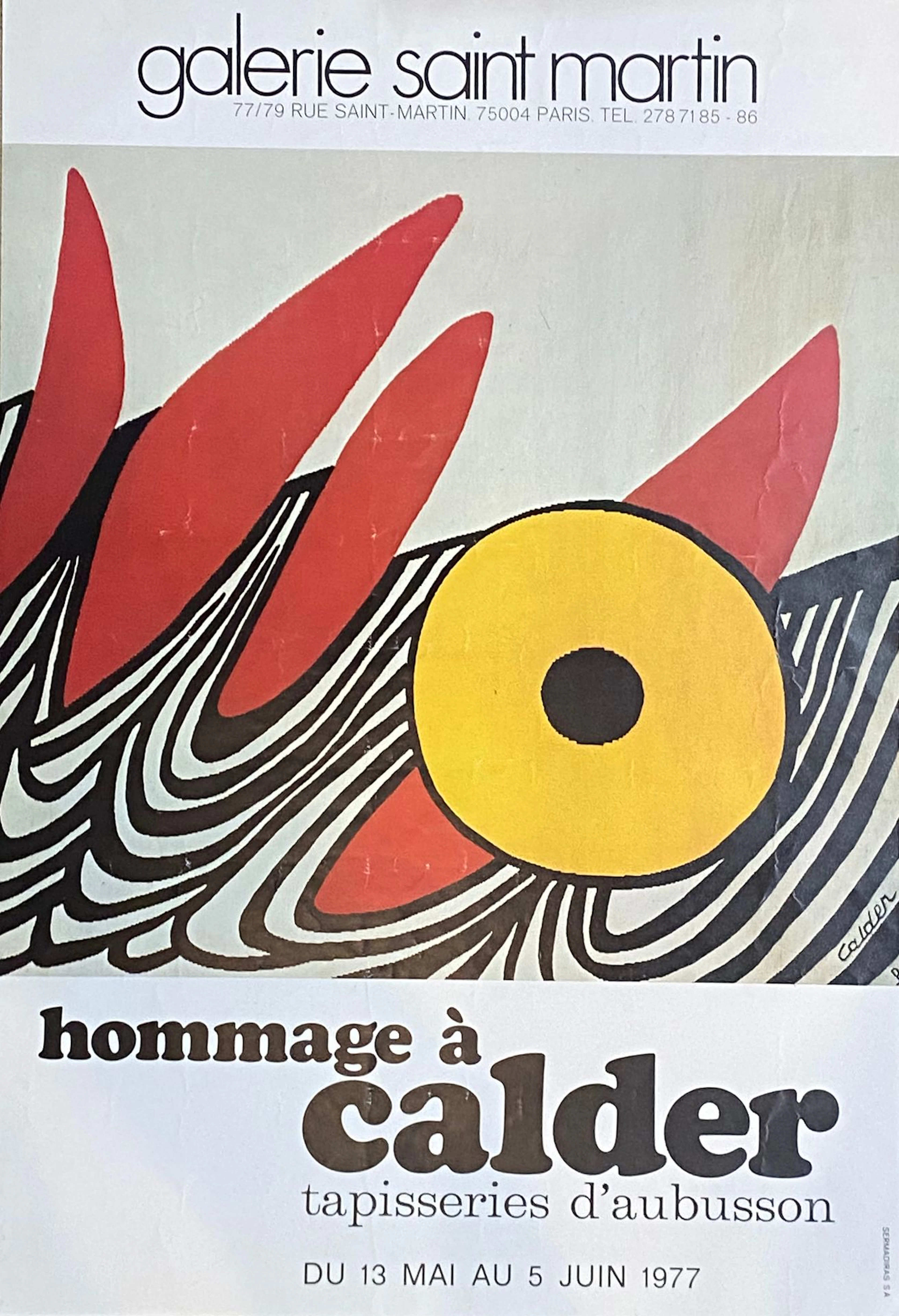 CALDER Alexander (1898-1976) d'ap., deux... - Lot 298 - Rossini