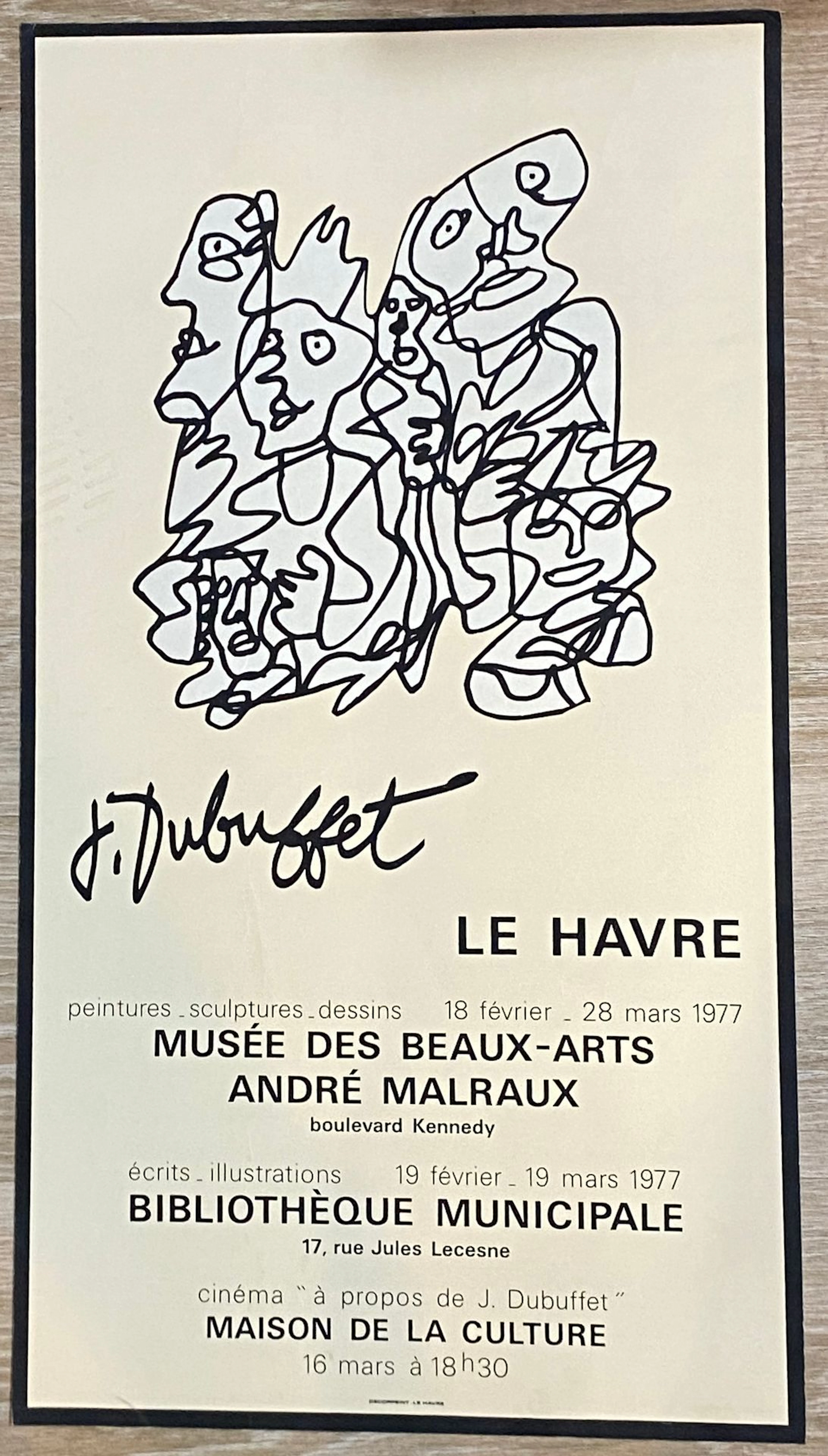 DUBUFFET Jean (1901-1985), d'ap., une affiche... - Lot 300 - Rossini