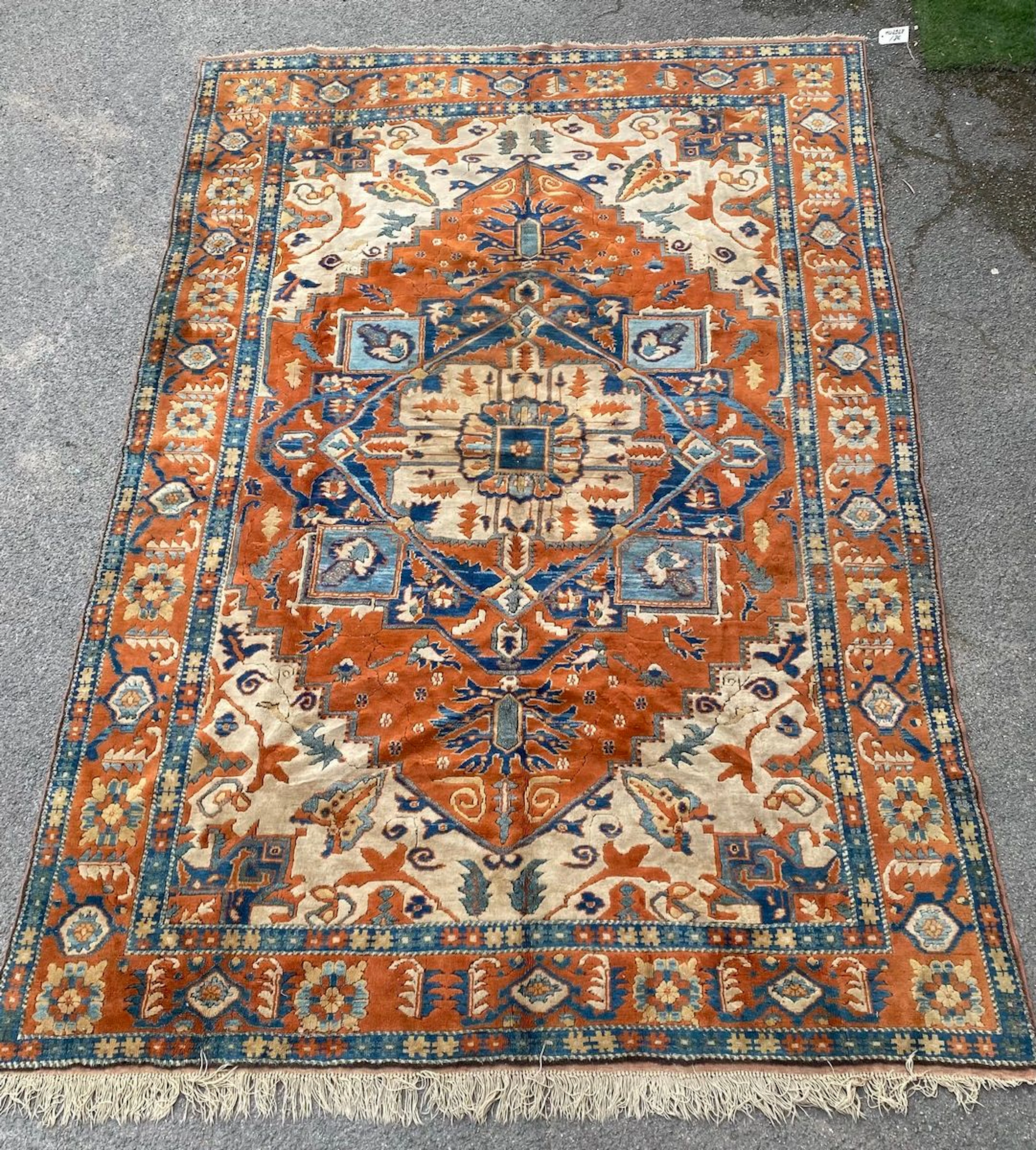 Kars Turquie vers 1970 Velours en laine... - Lot 684 - Rossini
