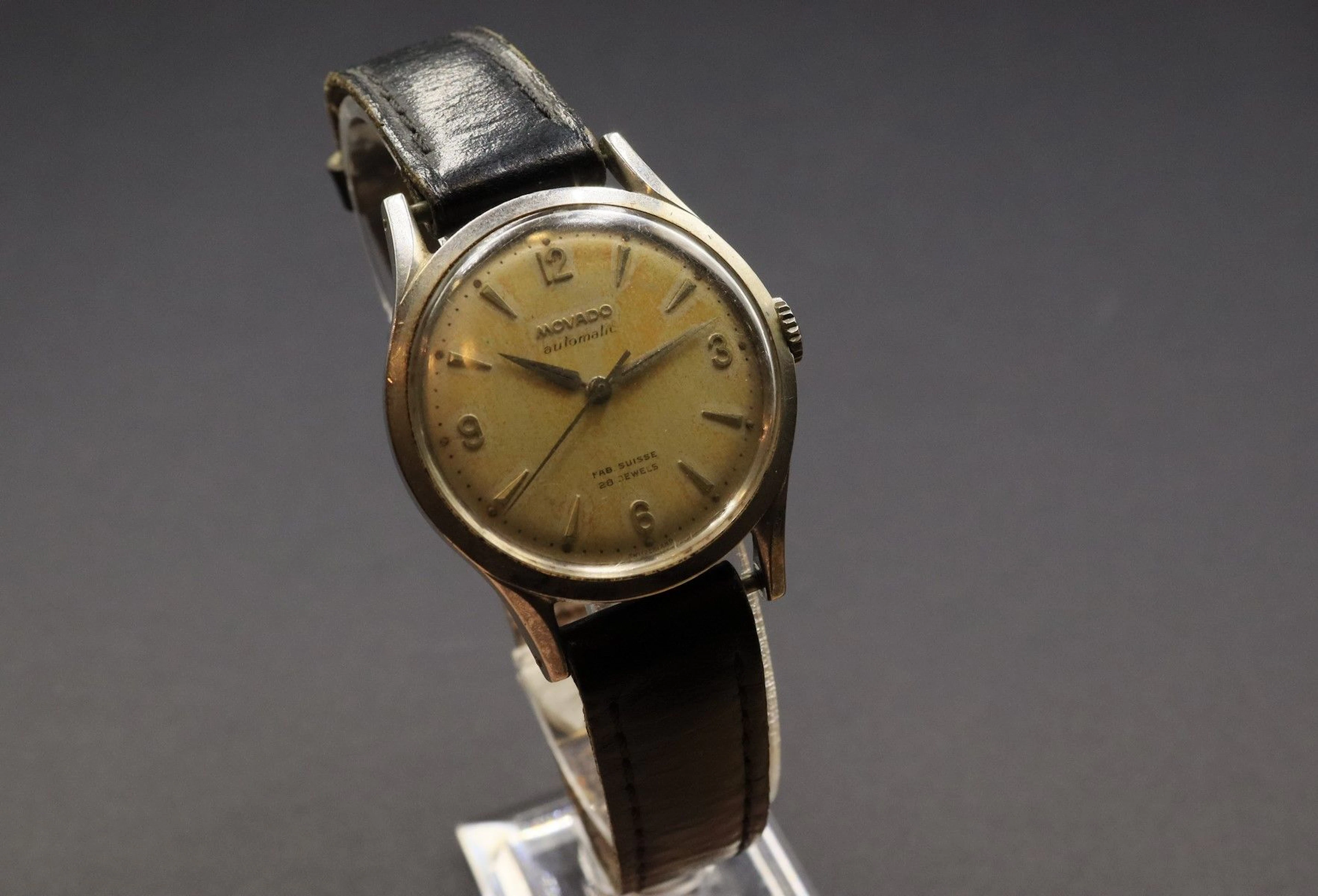 MOVADO N°0253 Montre bracelet d'homme, boîtier... - Lot 352 - Rossini