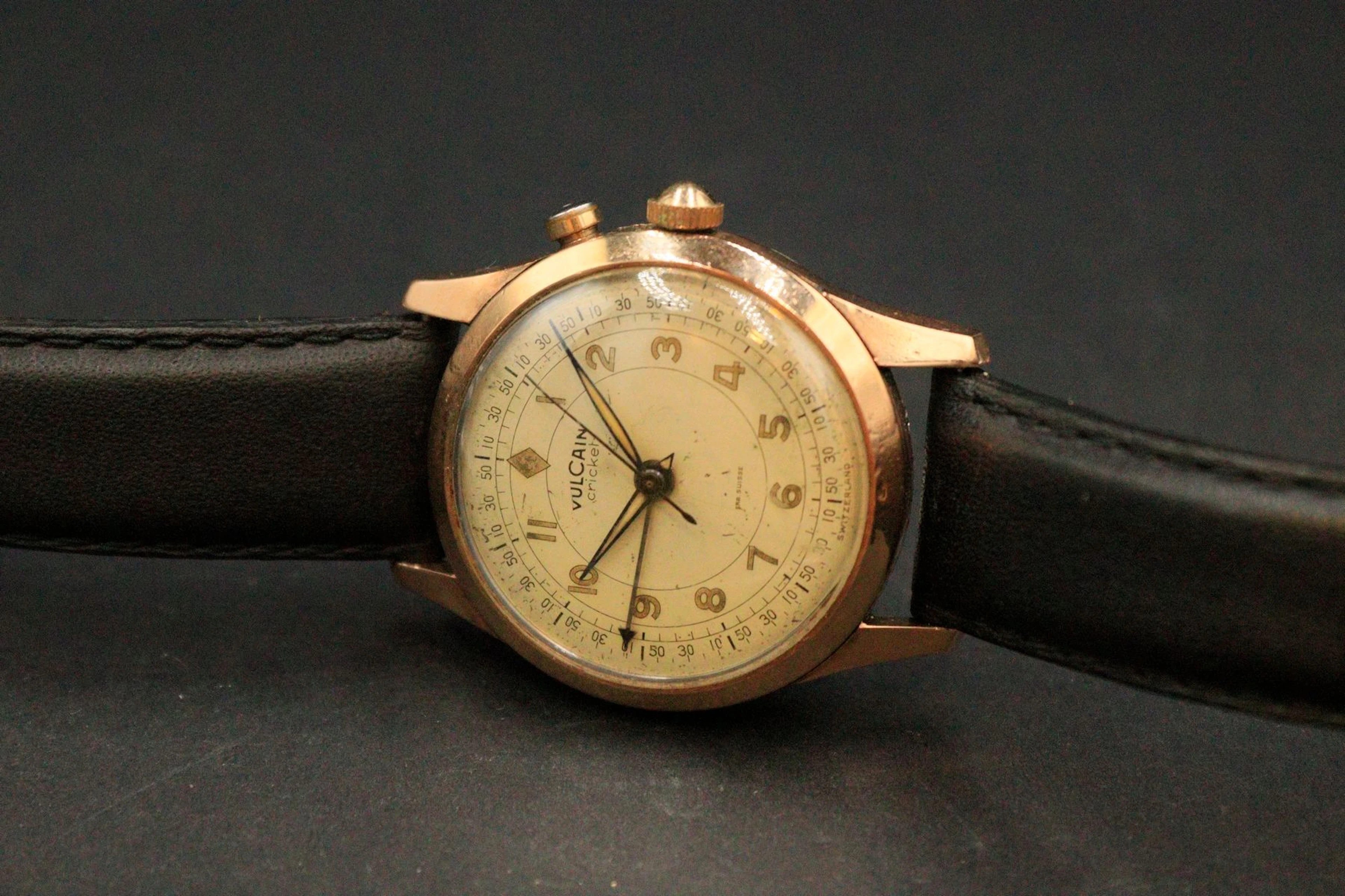 VULCAIN Cricket Vers 1960 N° 307001 Montre... - Lot 466 - Rossini